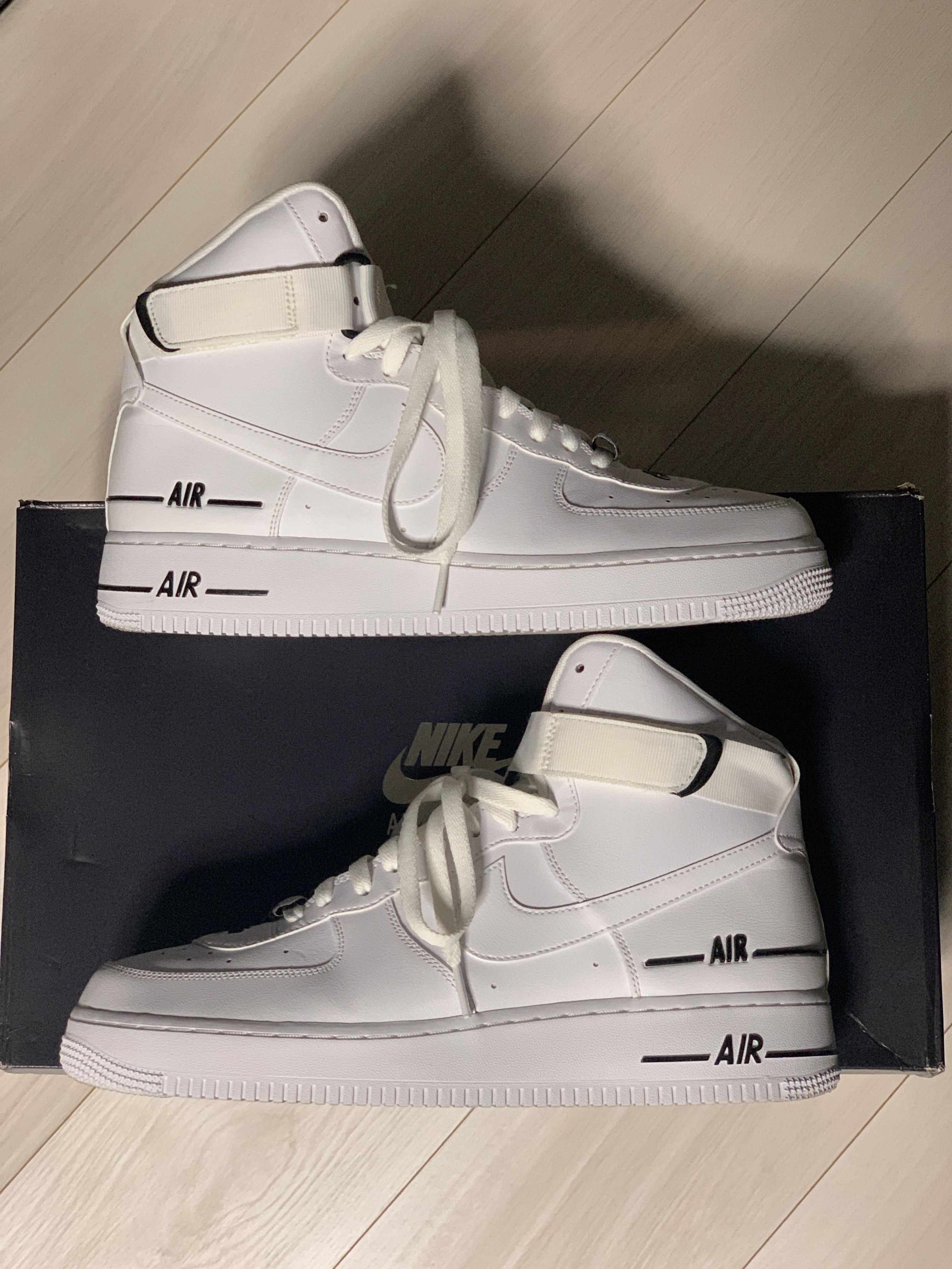 Nike Air Force 1 High 07 LV8 3 "Dual Air White Black"