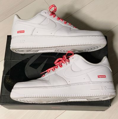 Supreme × Nike Air Force 1 Low "White"