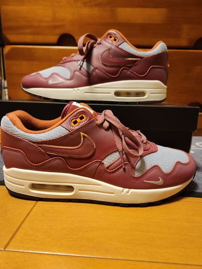 Patta × Nike Air Max 1 "Night Maroon"