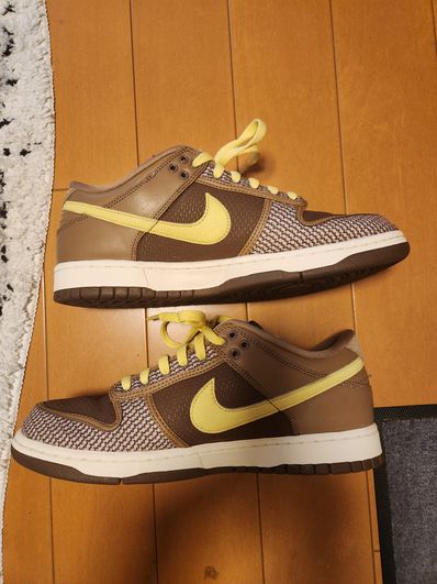 UNDEFEATED × Nike Dunk Low SP "Canteen/Lemon Frost/Palomino"