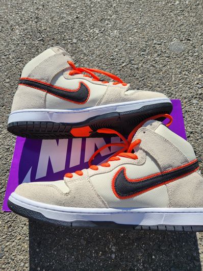 Nike SB Dunk High "San Francisco Giants/Coconut Milk and Black"