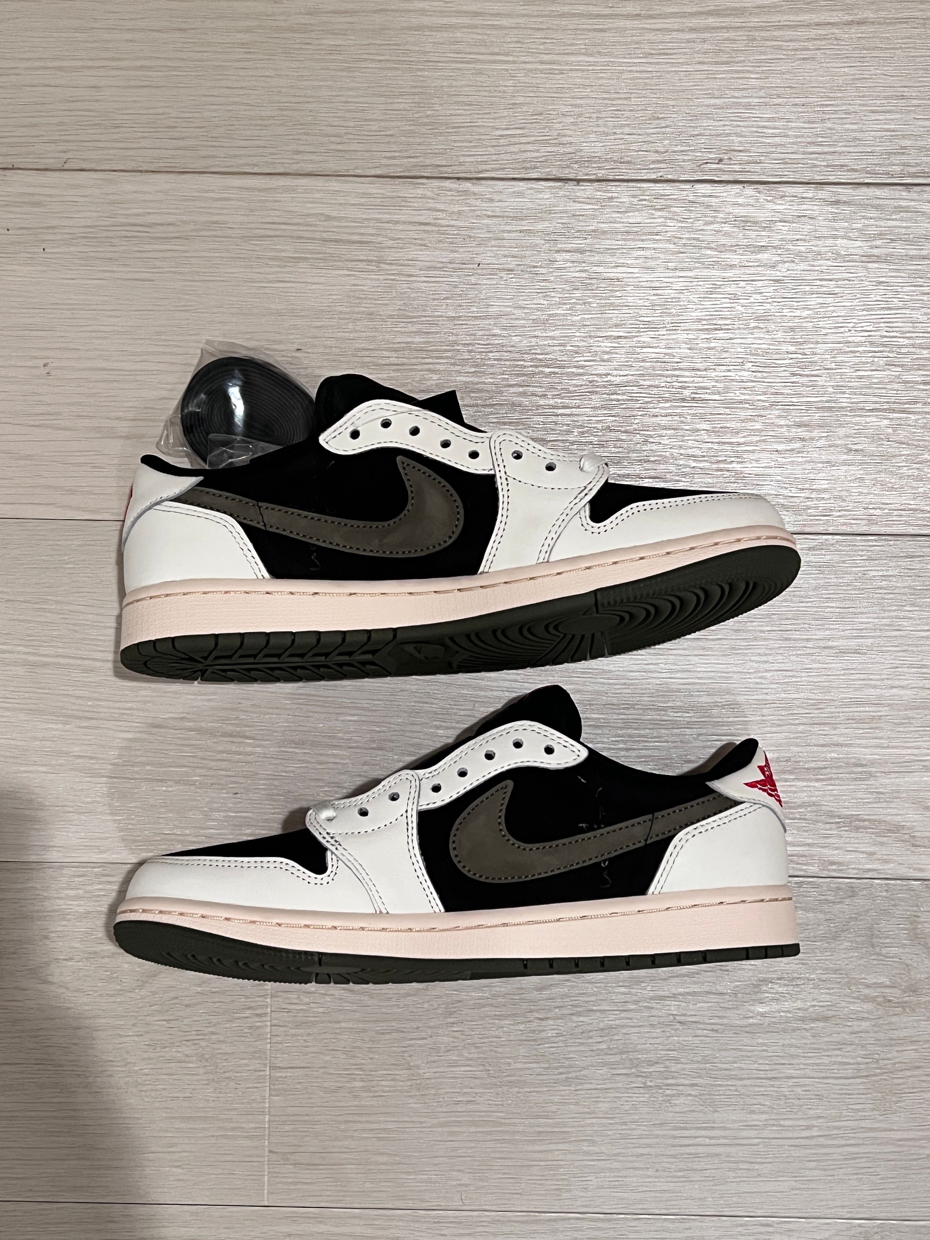 Travis Scott × Nike Women's Air Jordan 1 Low OG "Medium Olive"