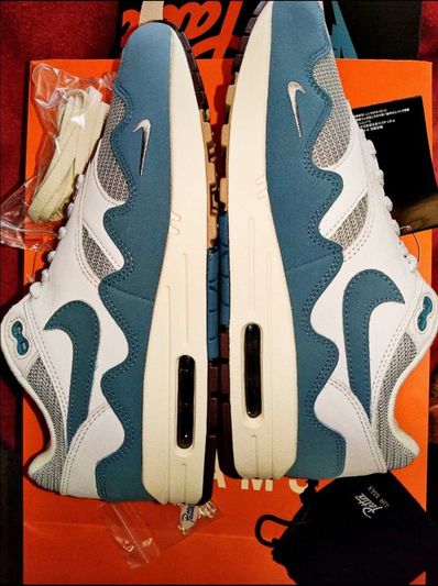 Patta × Nike Air Max 1 "Noise Aqua"
