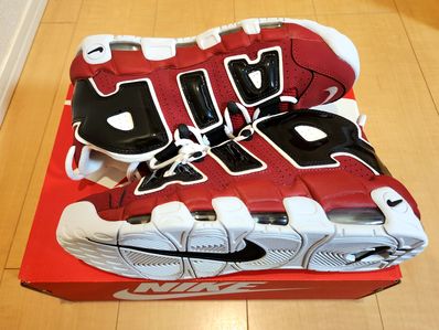 Nike Air More Uptempo ’96 "Black and Varsity Red" (2021)