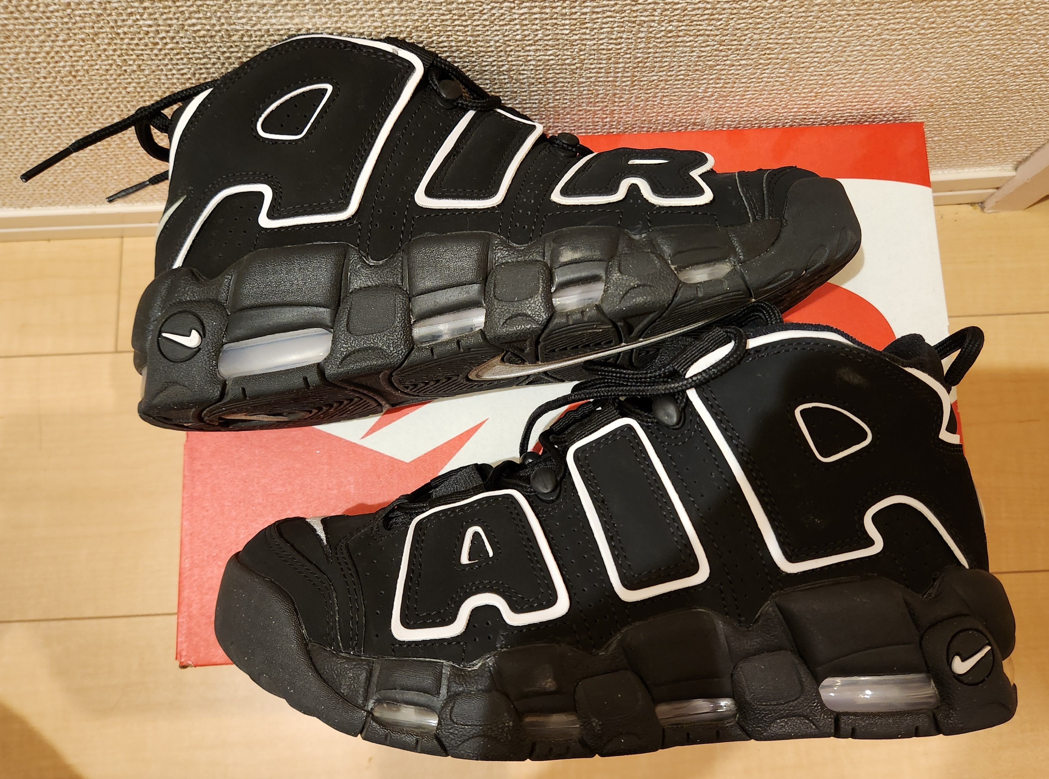 Nike Air More Uptempo "Black/White"(2020)