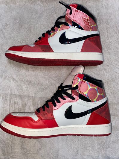 Spider-Man × Nike Air Jordan 1 Retro High OG SP "Spider-Man: Across the Spider-Verse/University Red"