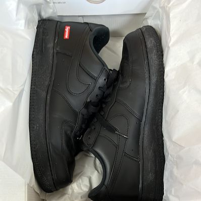 Supreme × Nike Air Force 1 Low "Black"