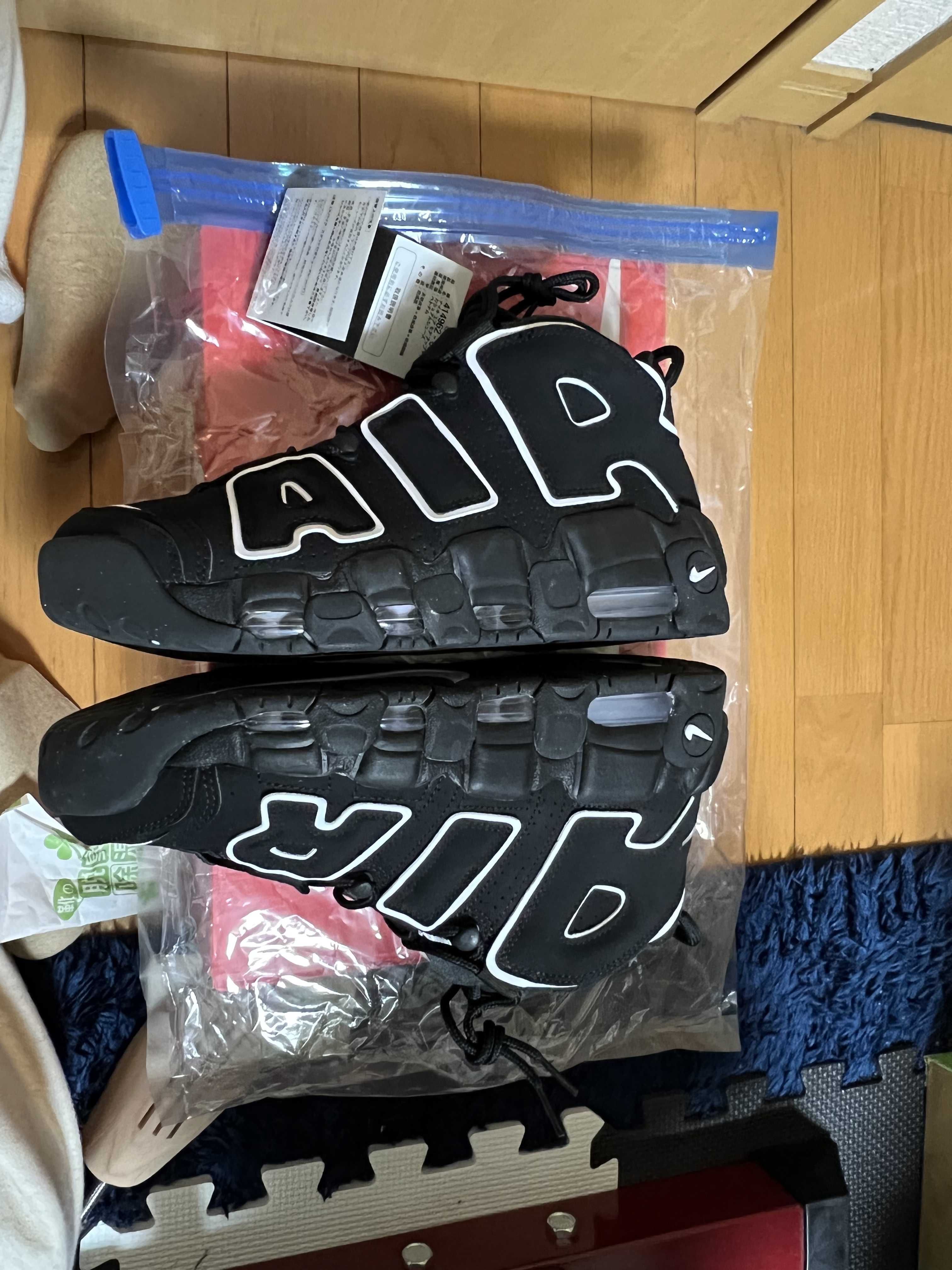 Nike Air More Uptempo "Black/White"(2020)
