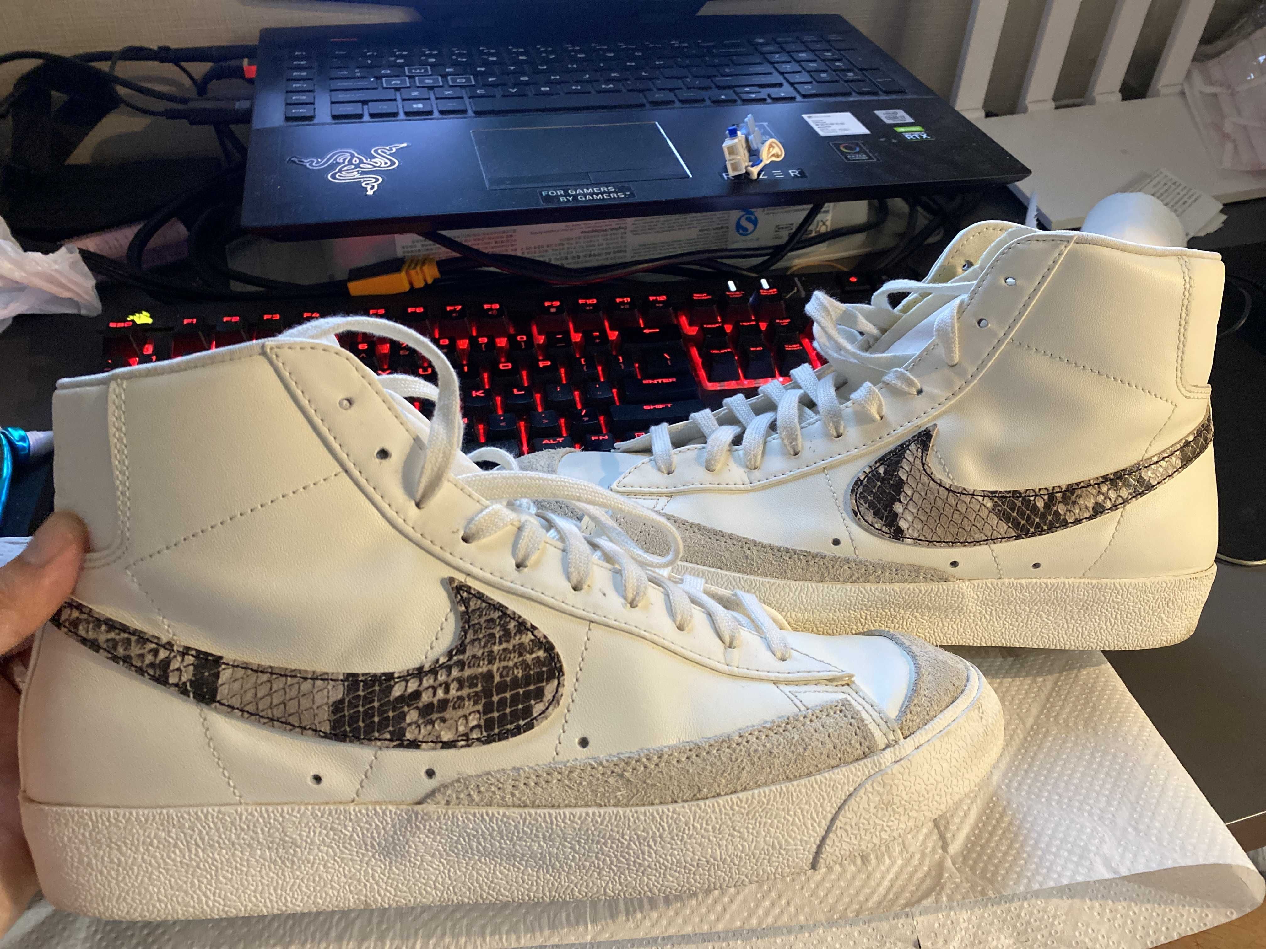 blazer mid 77 reptile