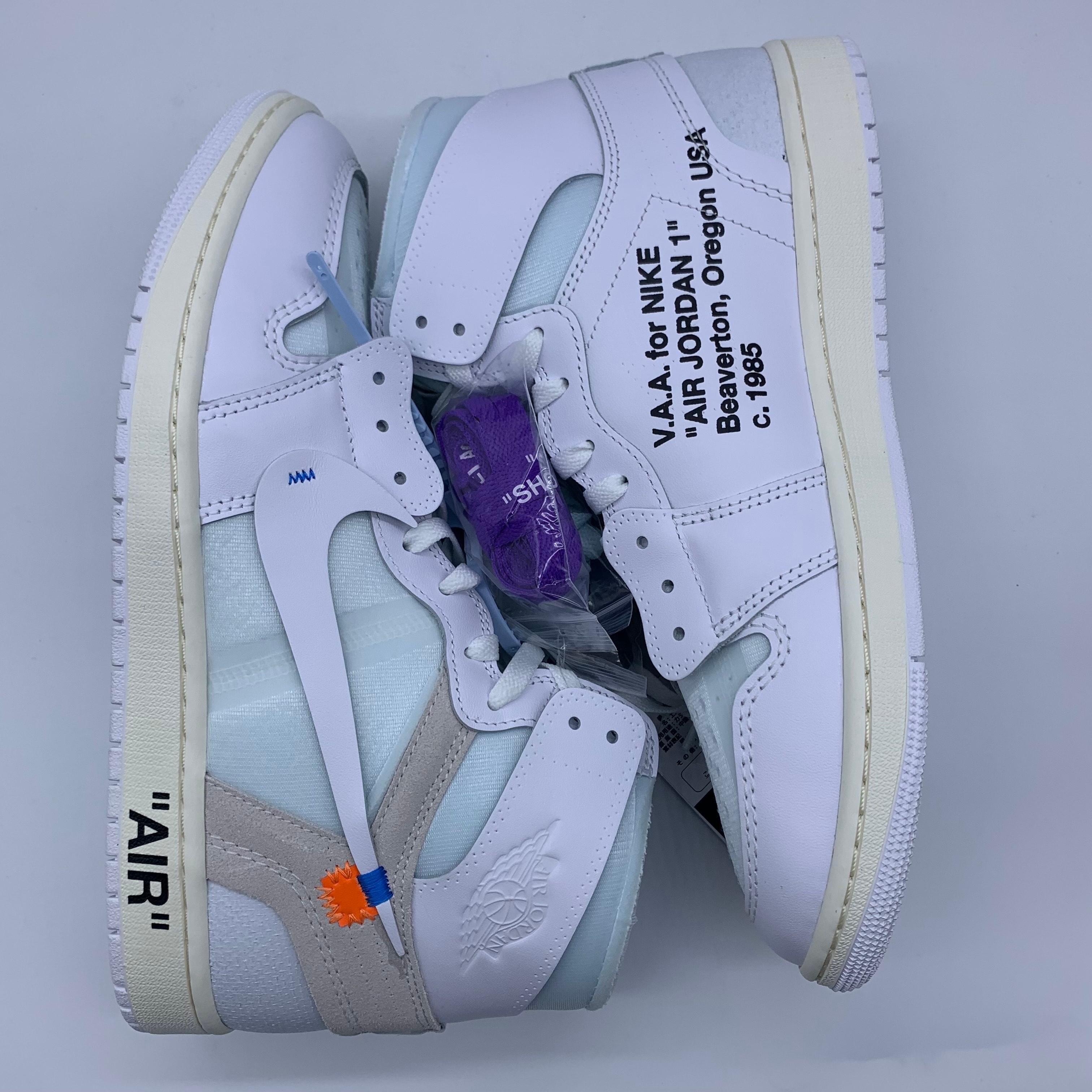 Virgil Abloh Archive (V.A.A.) × Nike Air Jordan 1 Retro High OG "Alaska"