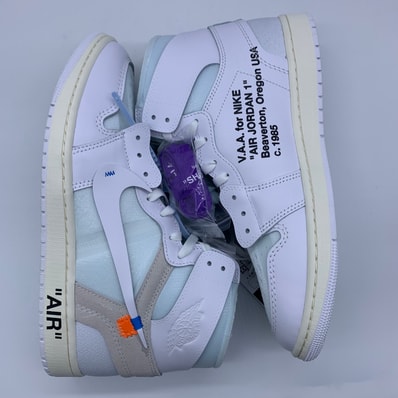 Virgil Abloh Archive (V.A.A.) × Nike Air Jordan 1 Retro High OG "Alaska"