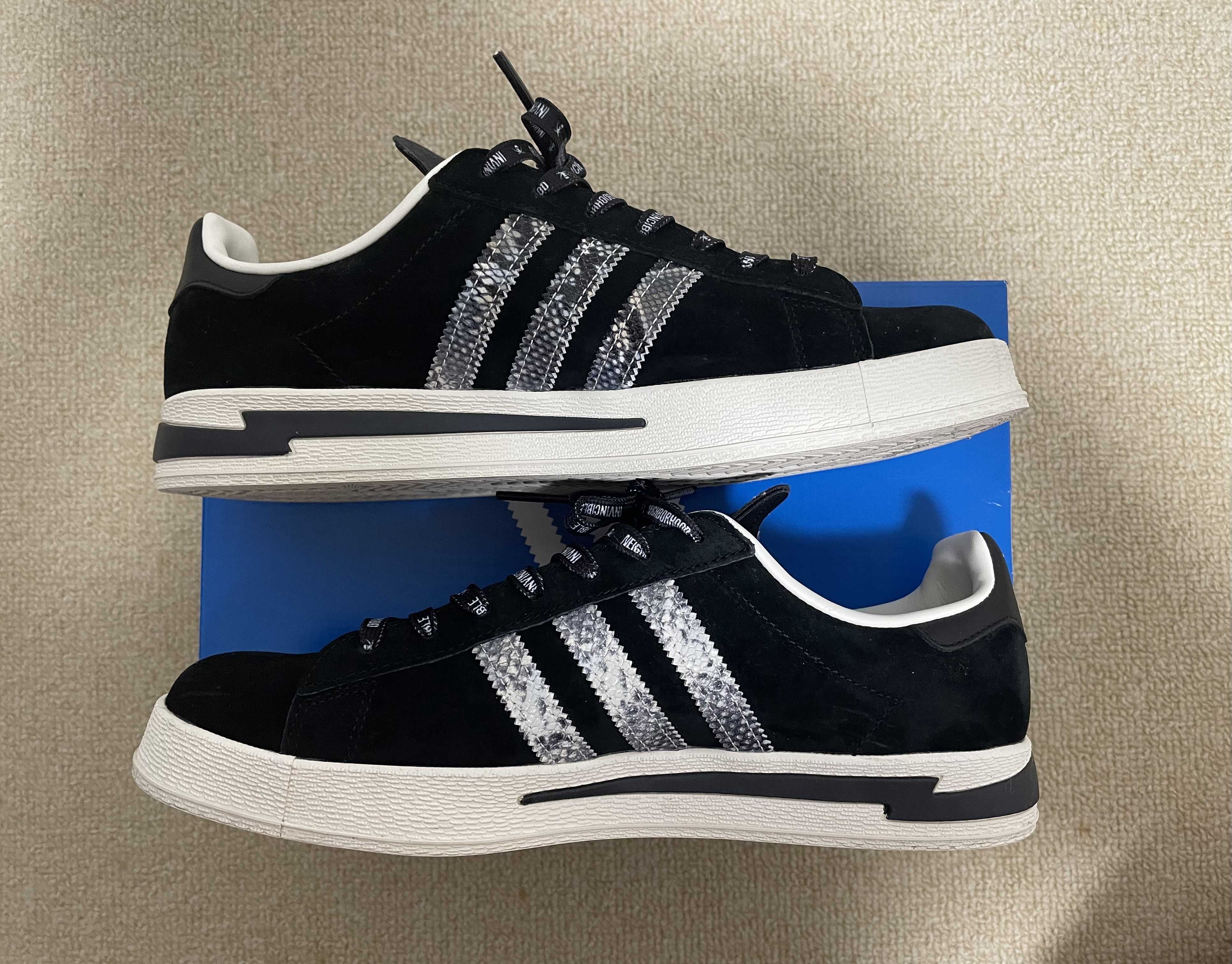 NEIGHBORHOOD × INVINCIBLE x adidas CAMPUS "Black"