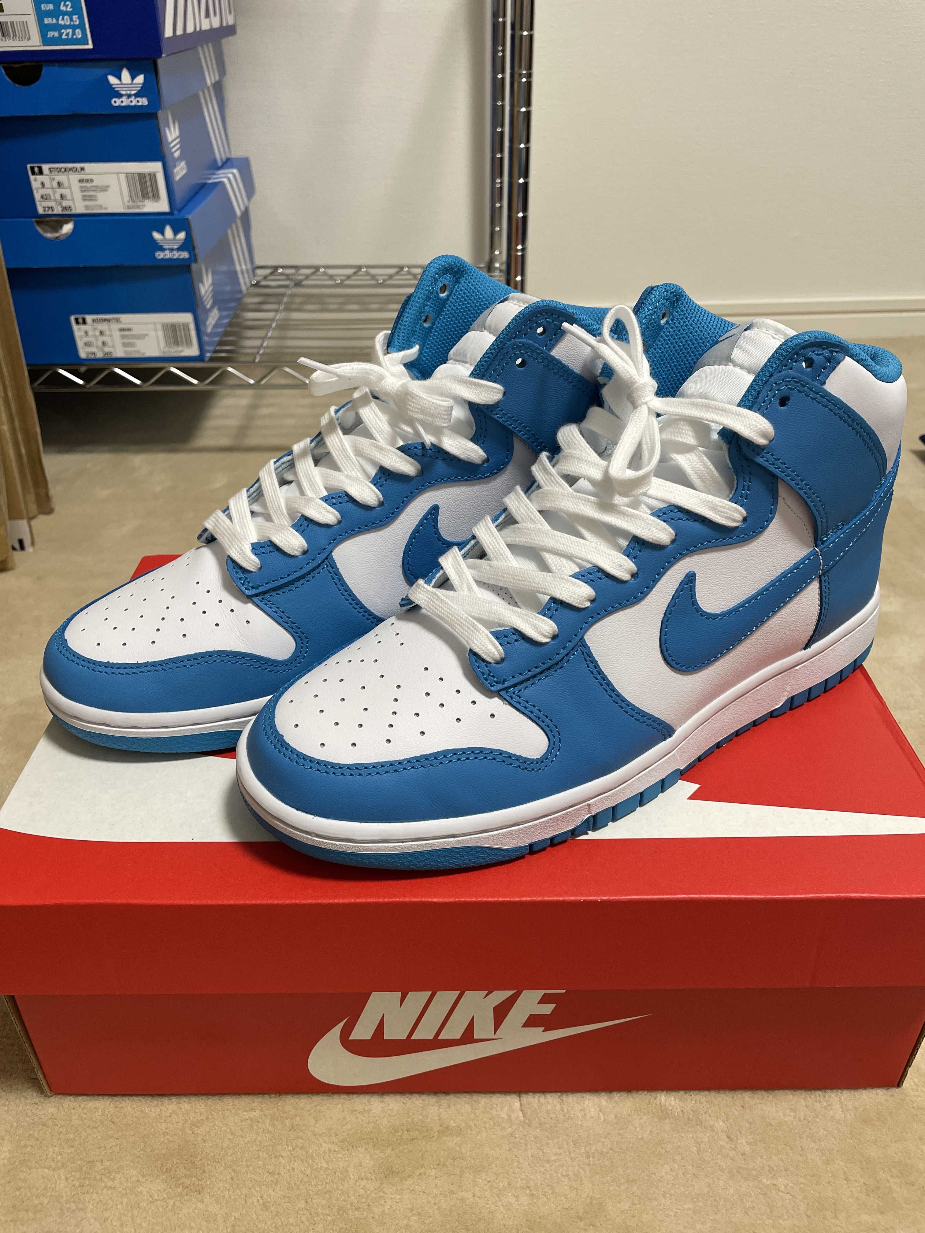 Nike Dunk High "Championship Blue"