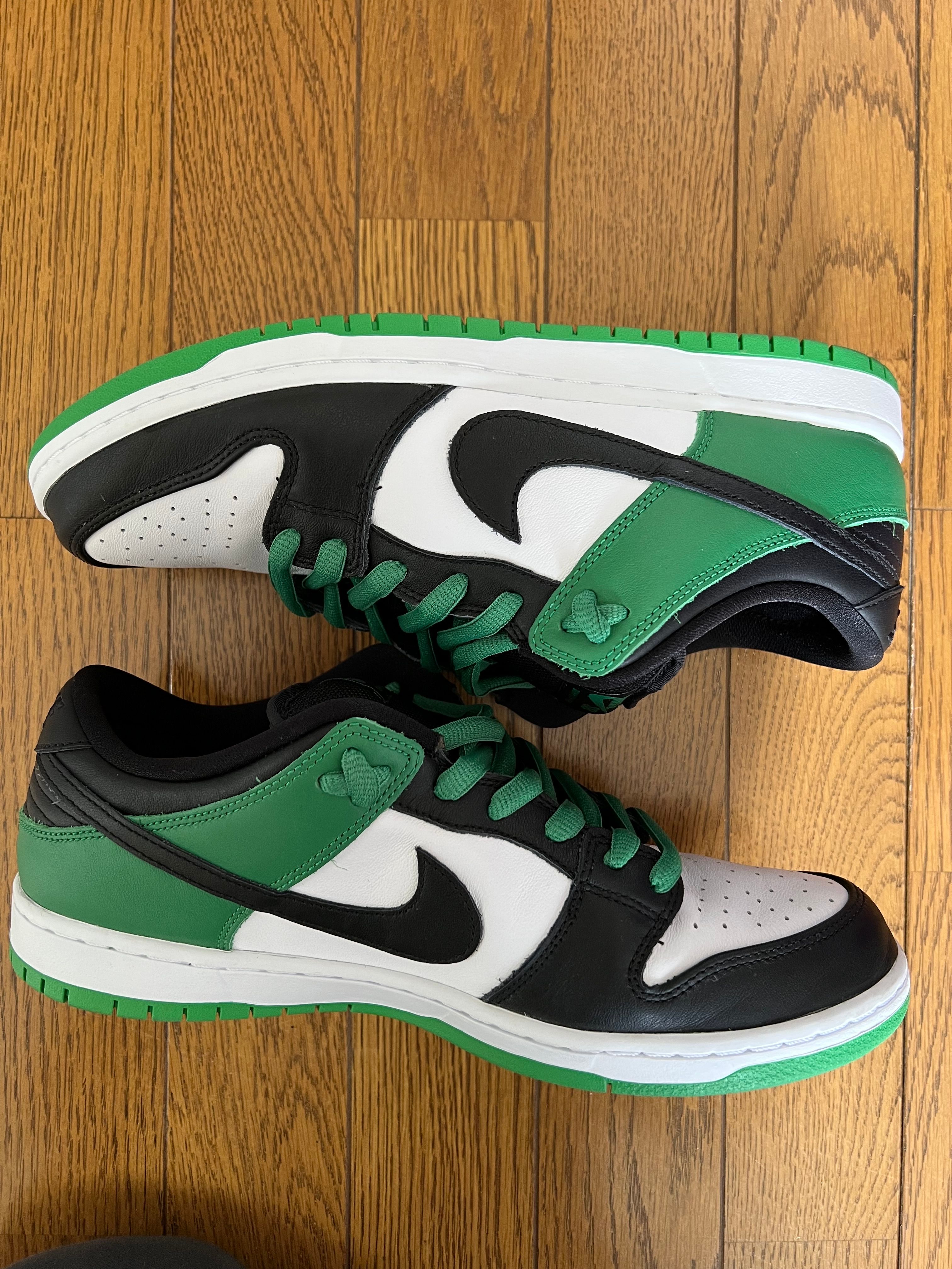 Nike SB Dunk Low Pro "Black and Classic Green"