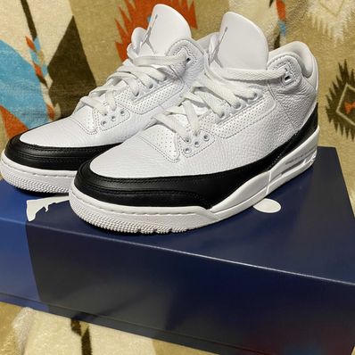 Fragment × Nike Air Jordan 3 "White/Black"