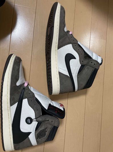 Travis Scott × Nike Air Jordan 1 Retro High OG TS SP "Sail/Dark Mocha"