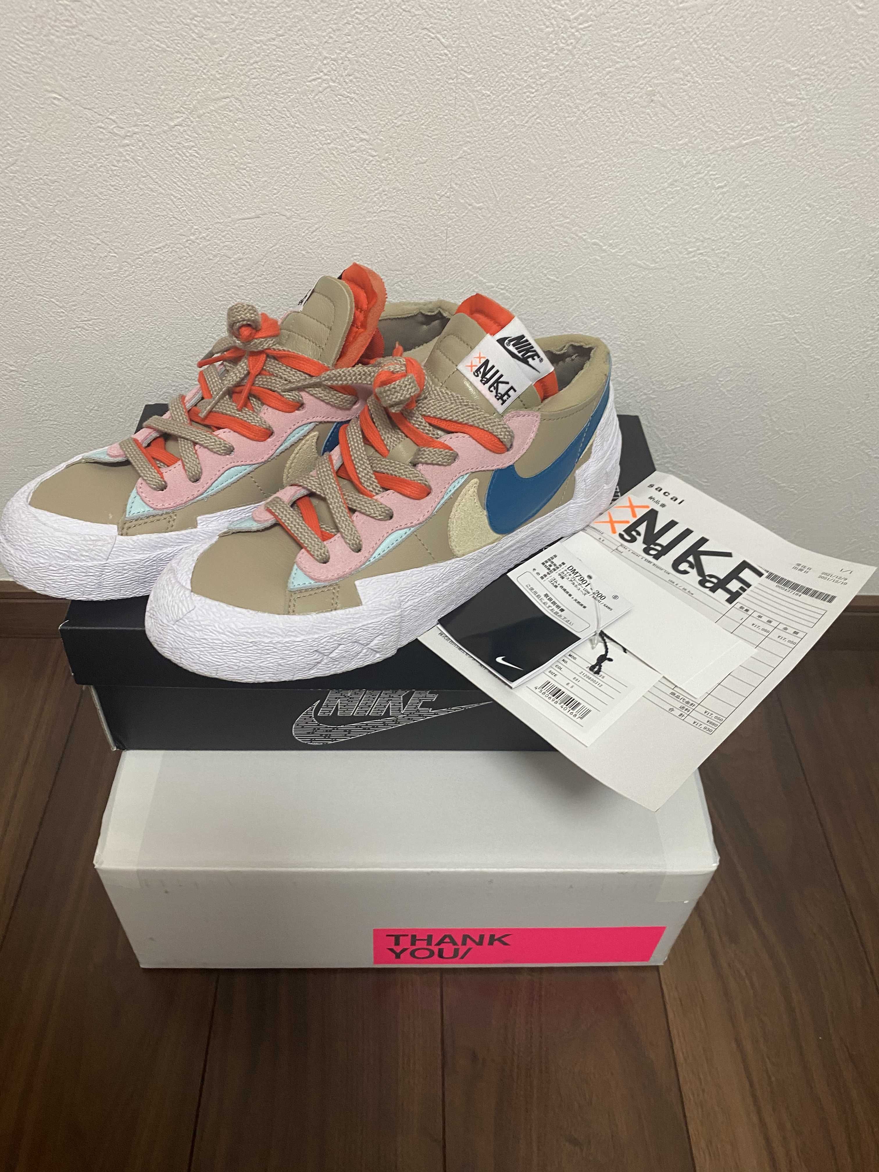 KAWS × sacai × Nike Blazer Low "Reed"