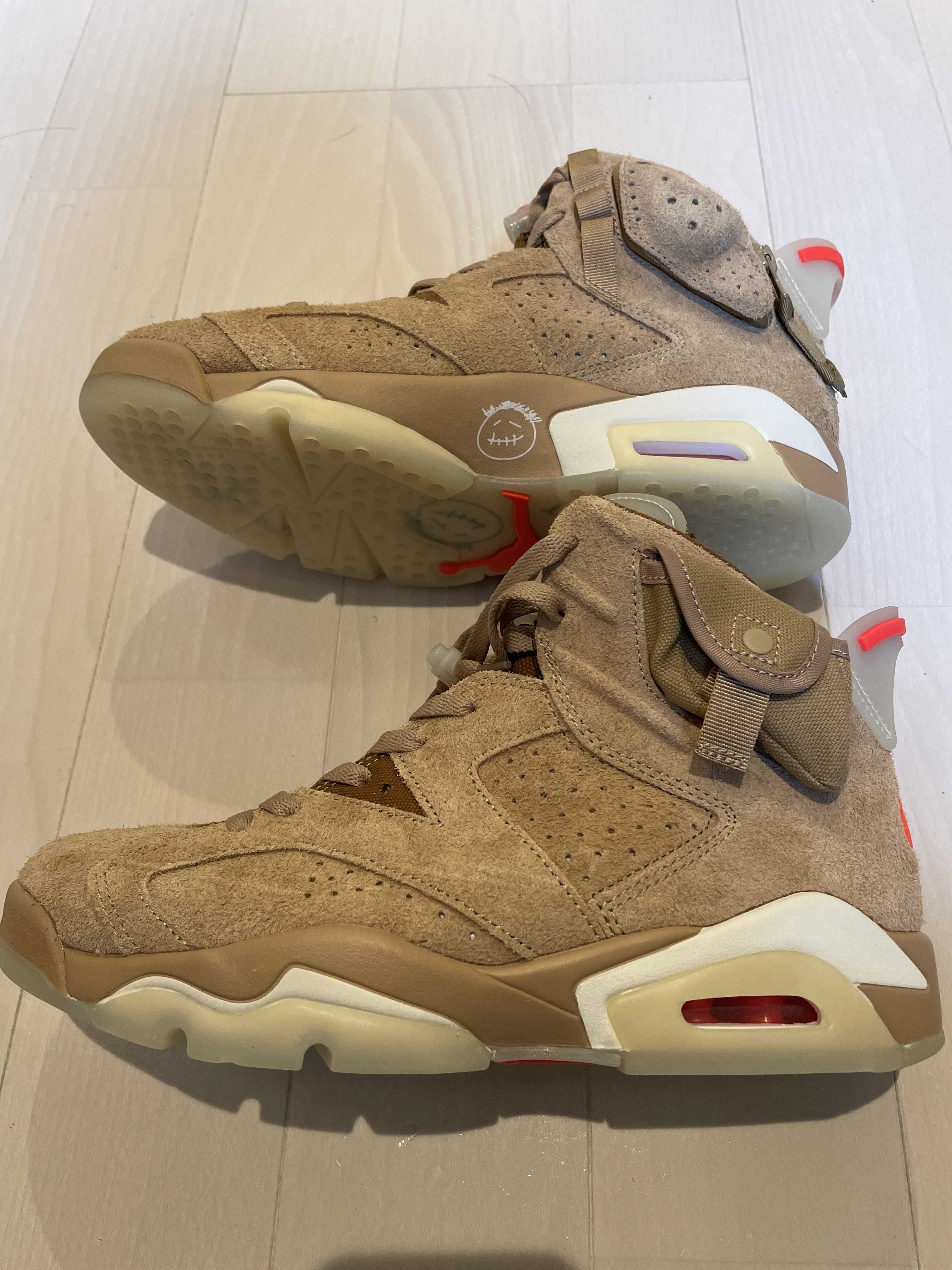 Travis Scott × Nike Air Jordan 6 "British Khaki"