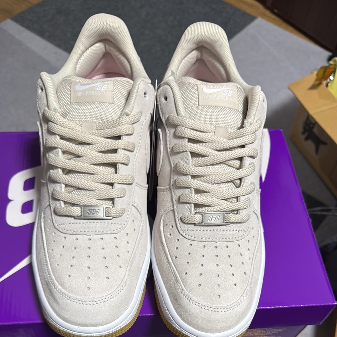 Nike SB Air Force 1 Low "Light Orewood Brown/Pink Foam"