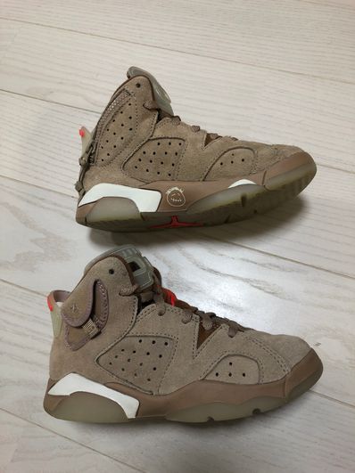 Travis Scott × Nike PS Air Jordan 6 "British Khaki"