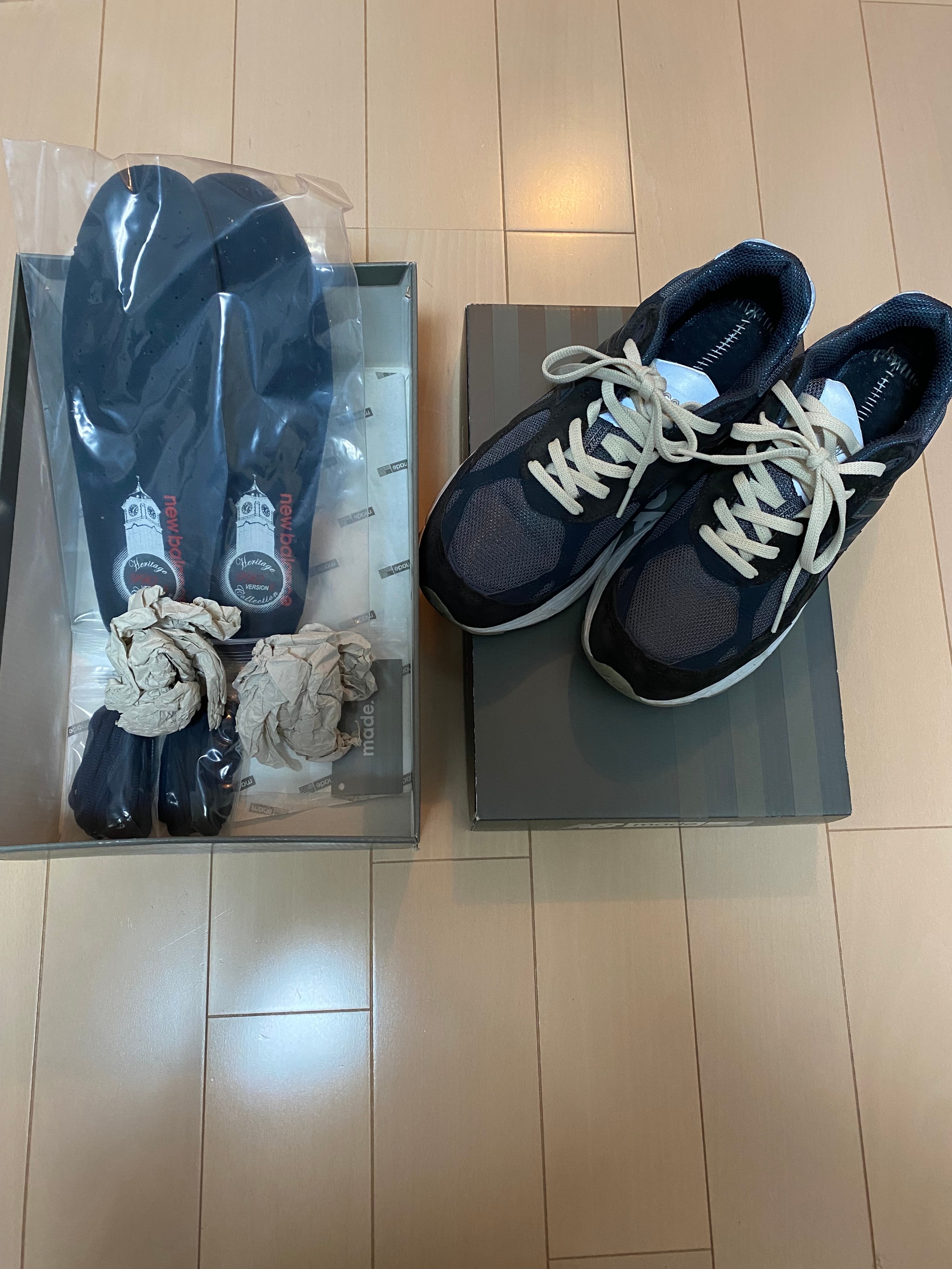 KITH Ronnie Fieg × New Balance 990V3 "Genesis/Navy"