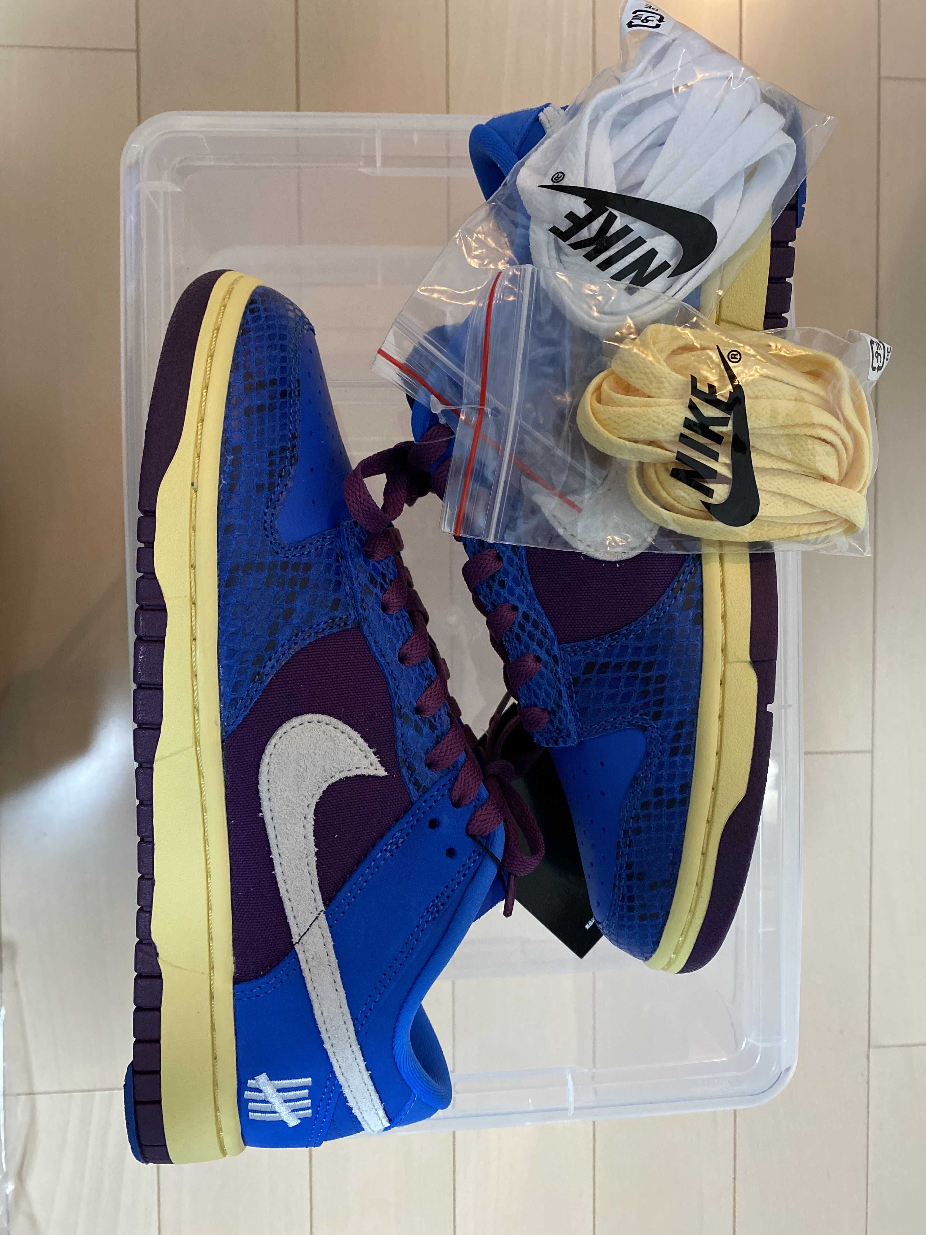 UNDEFEATED × Nike Dunk Low SP "Royal"