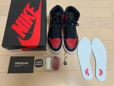 Nike Air Jordan 1 Retro High OG "Bred/Banned" (2016)