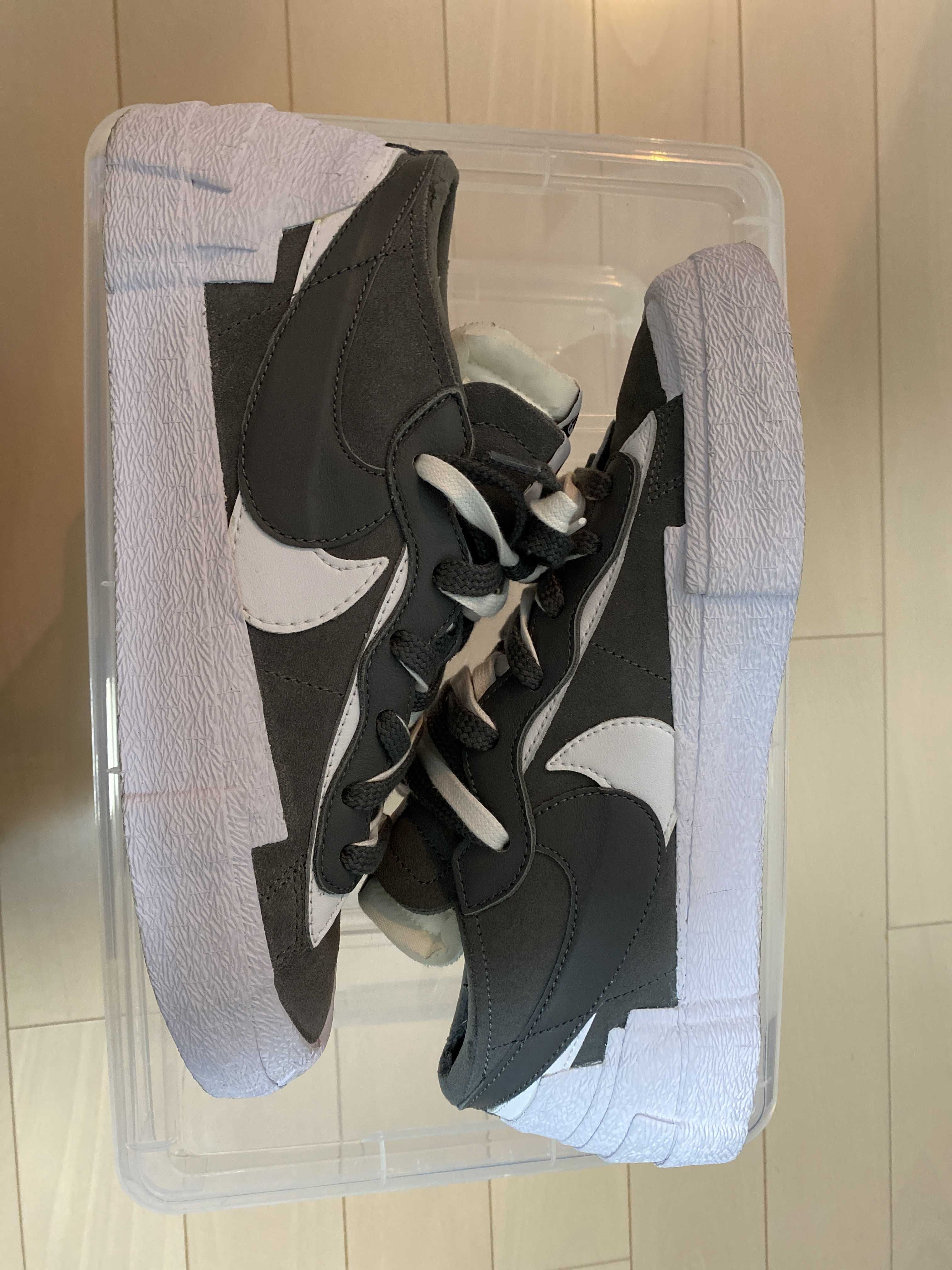 Sacai × Nike Blazer Low "Iron Grey"