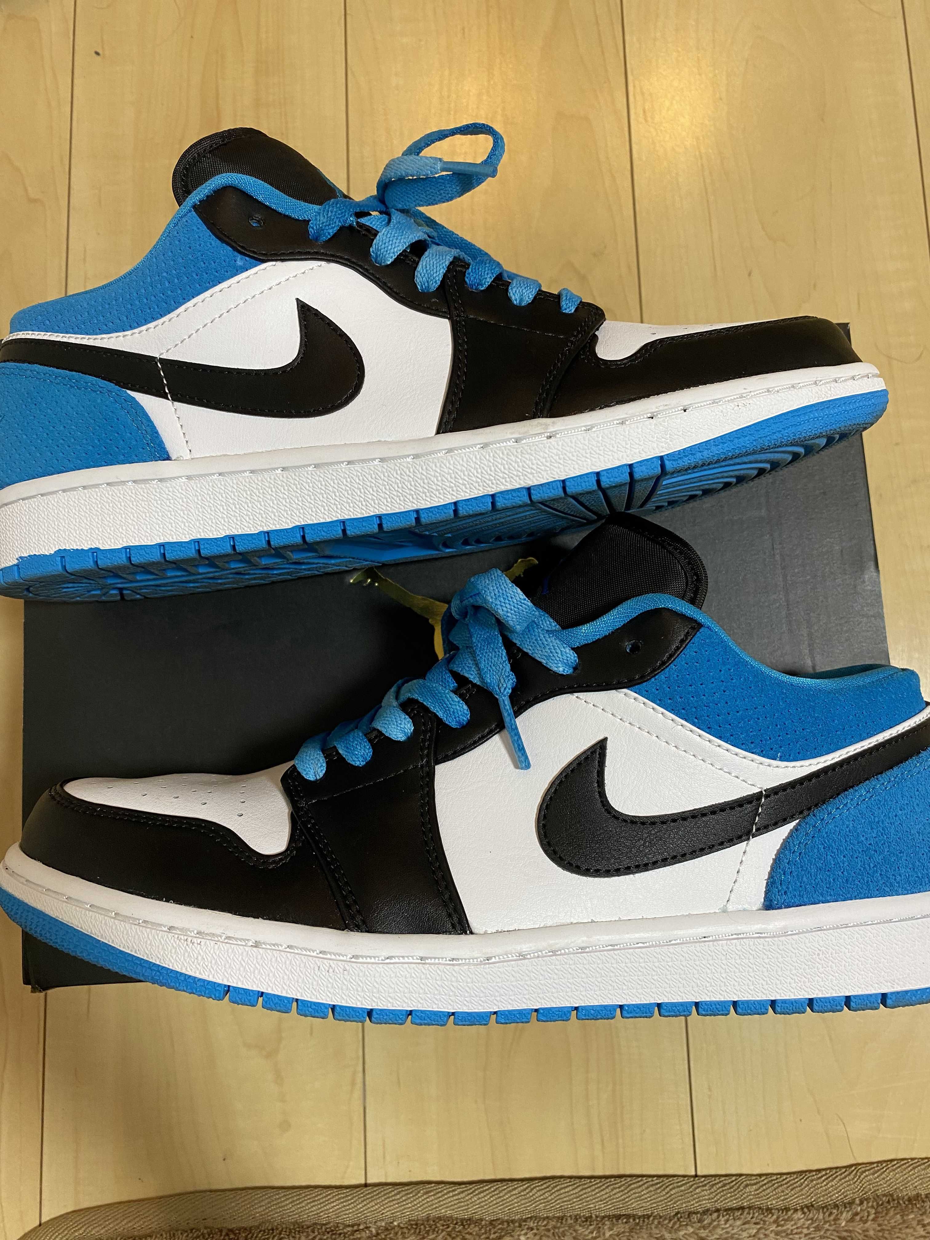 Nike Air Jordan 1 Low SE "Black/Laser Blue/White"