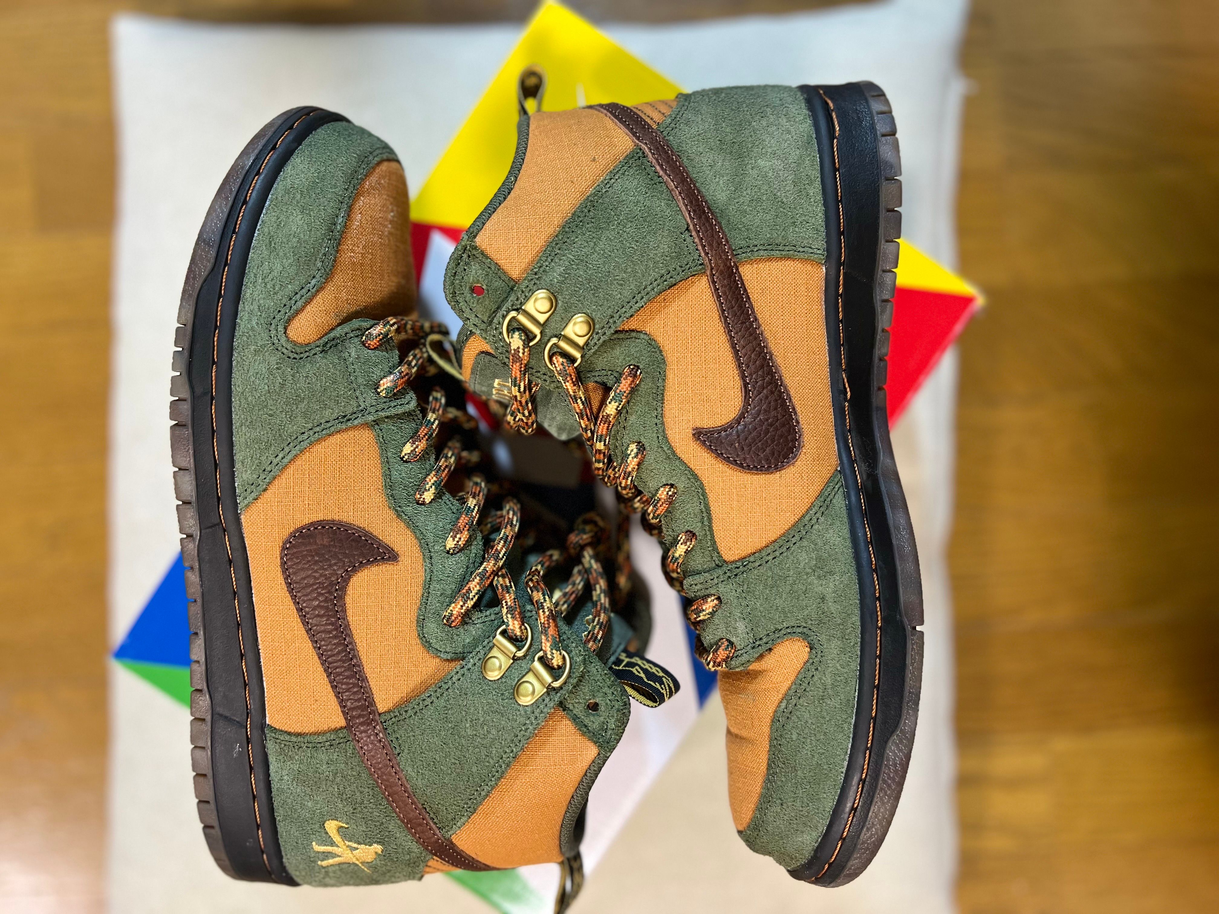 PASS~PORT × Nike SB Dunk High "Work Boot"