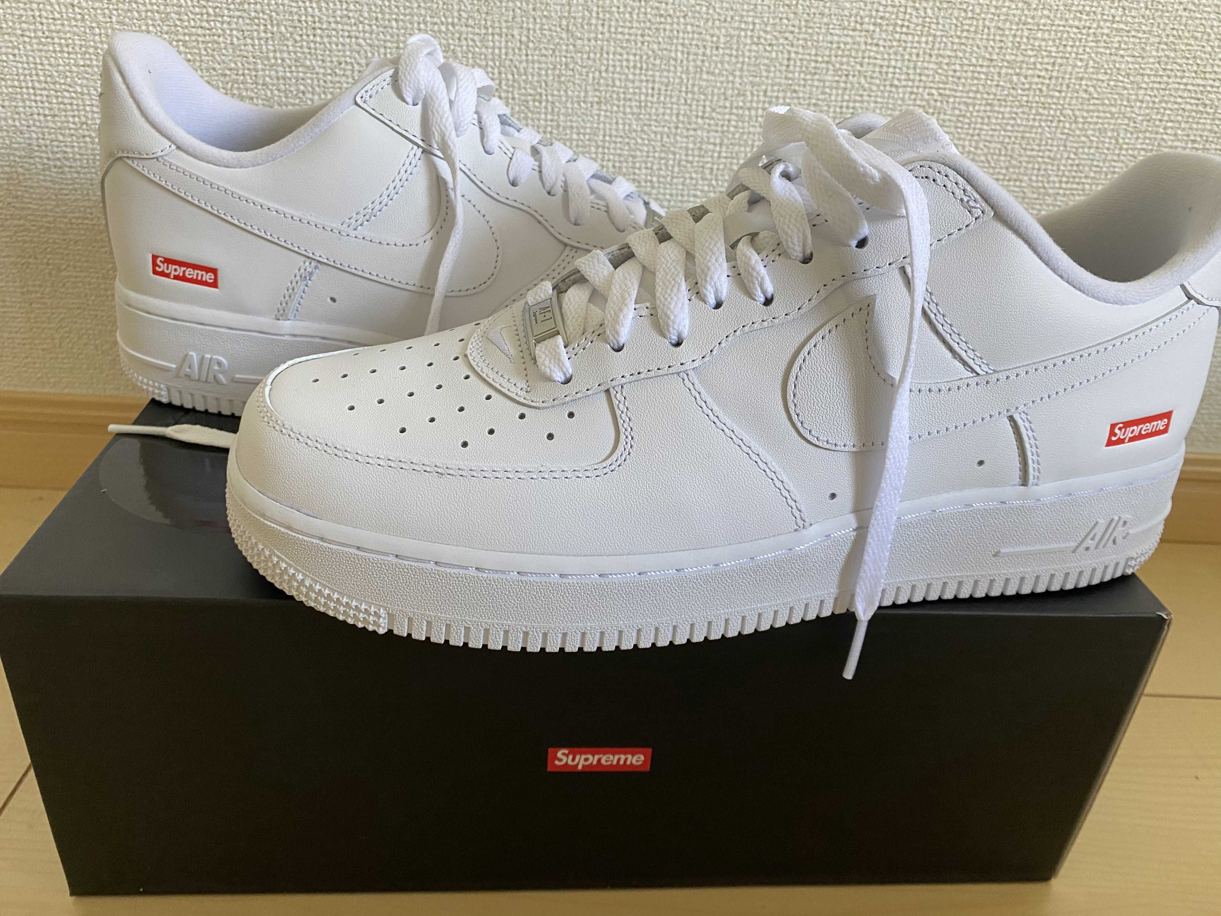 Supreme × Nike Air Force 1 Low "White"