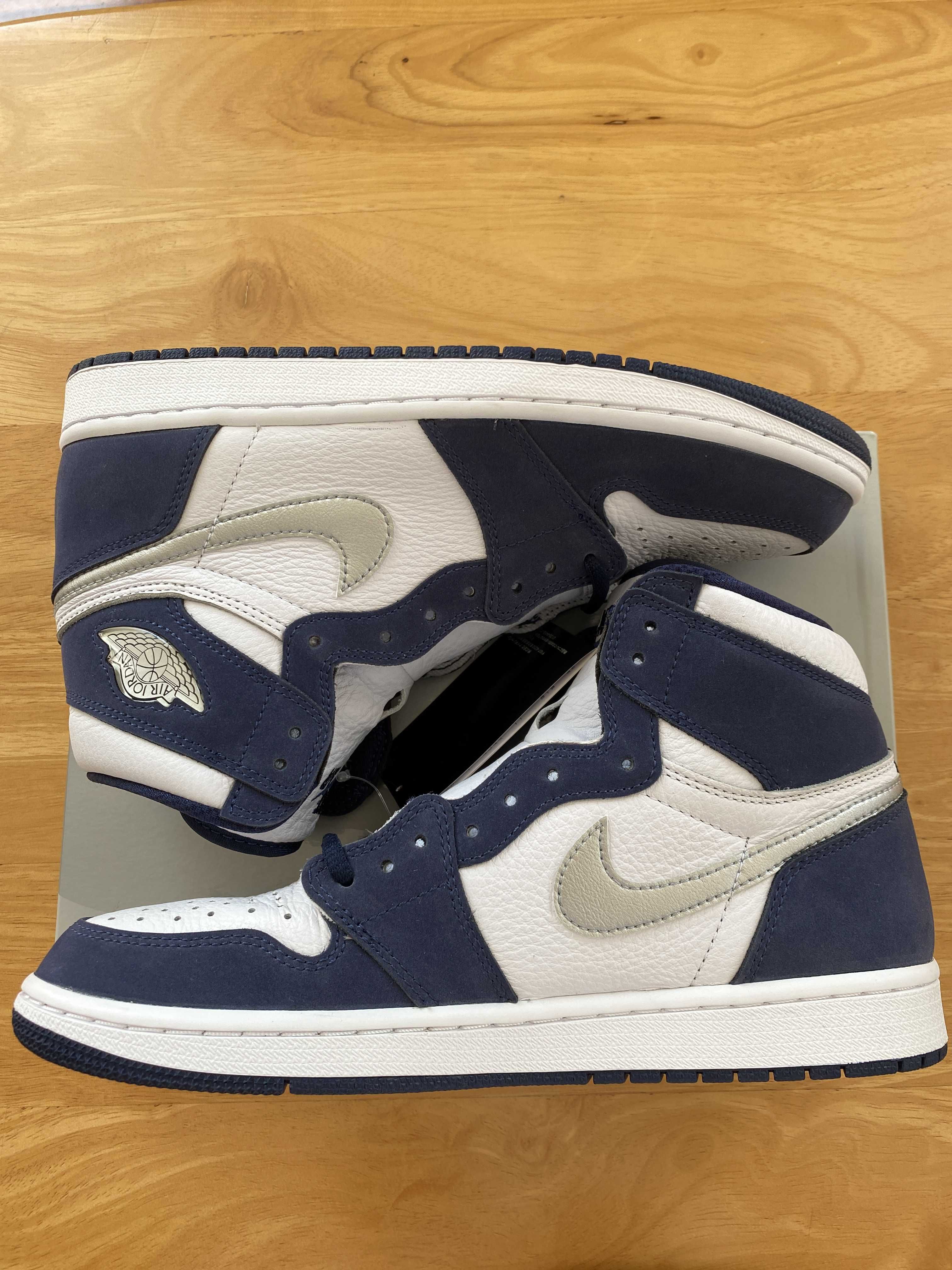 Nike Air Jordan 1 High OG CO.JP "White/Midnight Navy" (2020)(ブリーフケースなし)