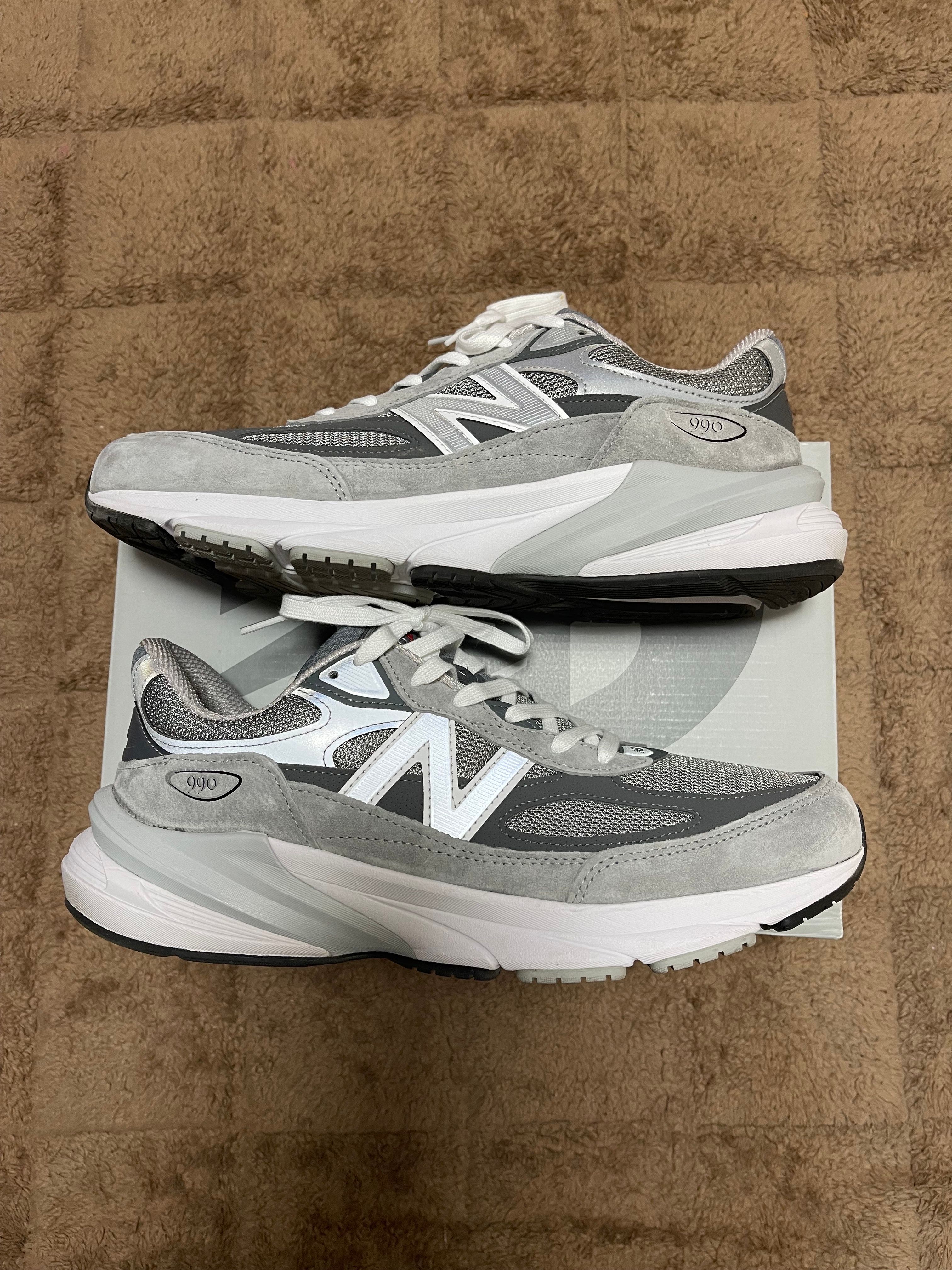 New Balance 990V6 "Gray" (Heel Logo NB)