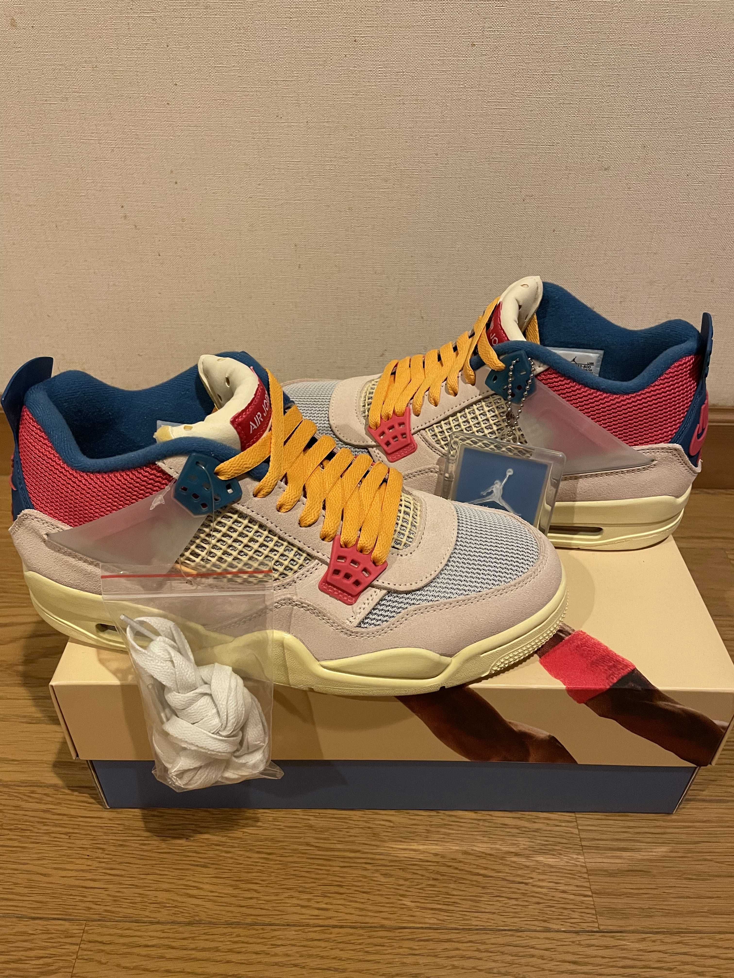 UNION × Nike Air Jordan 4 SP "Guava Ice/Light Fusion Red"