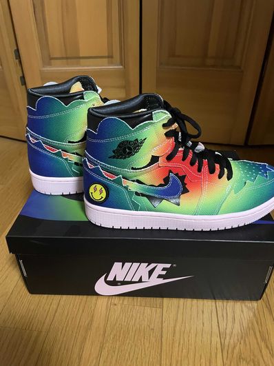J Balvin × Nike Air Jordan 1 High OG "Rainbow"