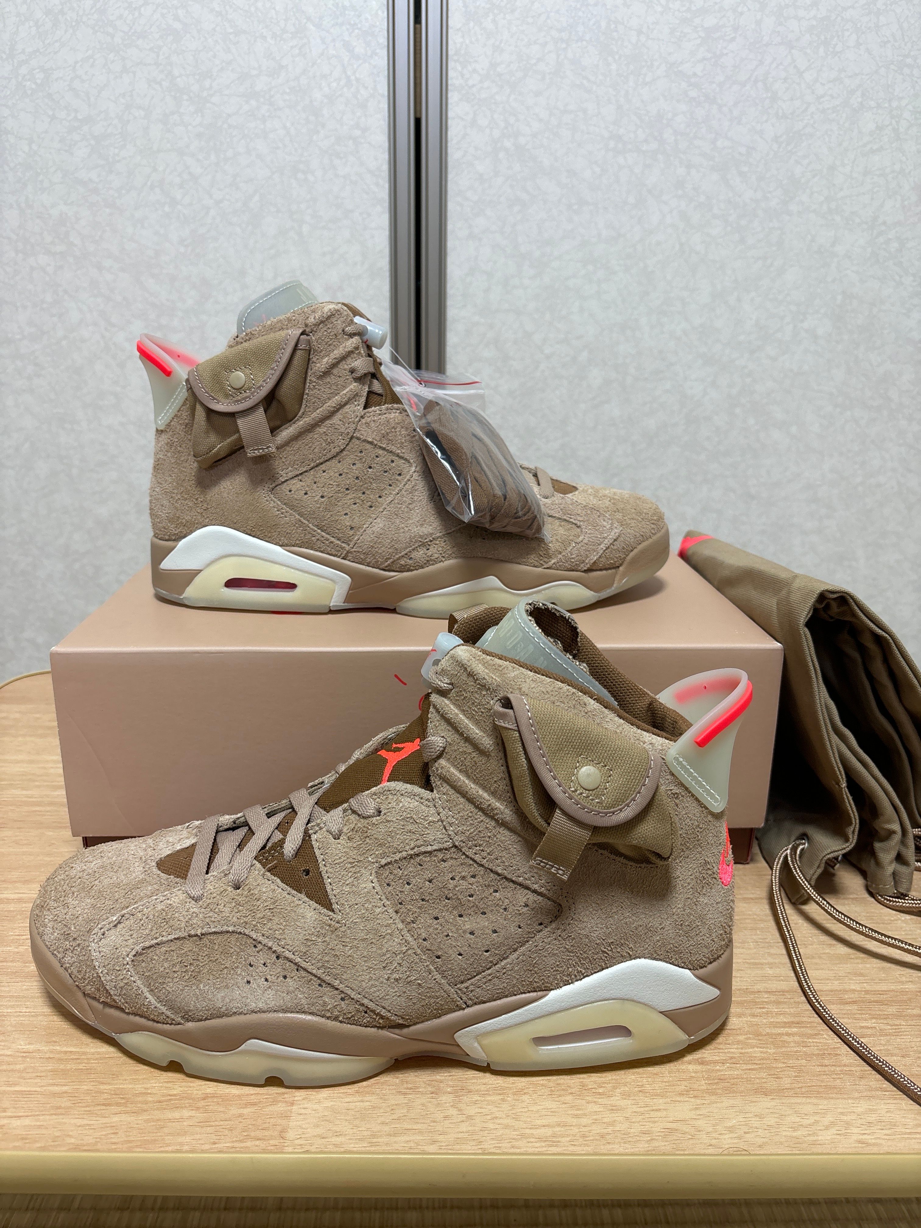 Travis Scott × Nike Air Jordan 6 "British Khaki"