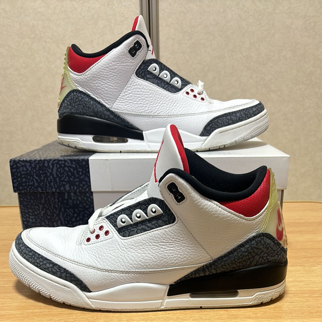 Nike Air Jordan 3 SE "Fire Red Denim" (2020)