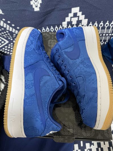CLOT × Nike Air Force 1 Low "Blue"