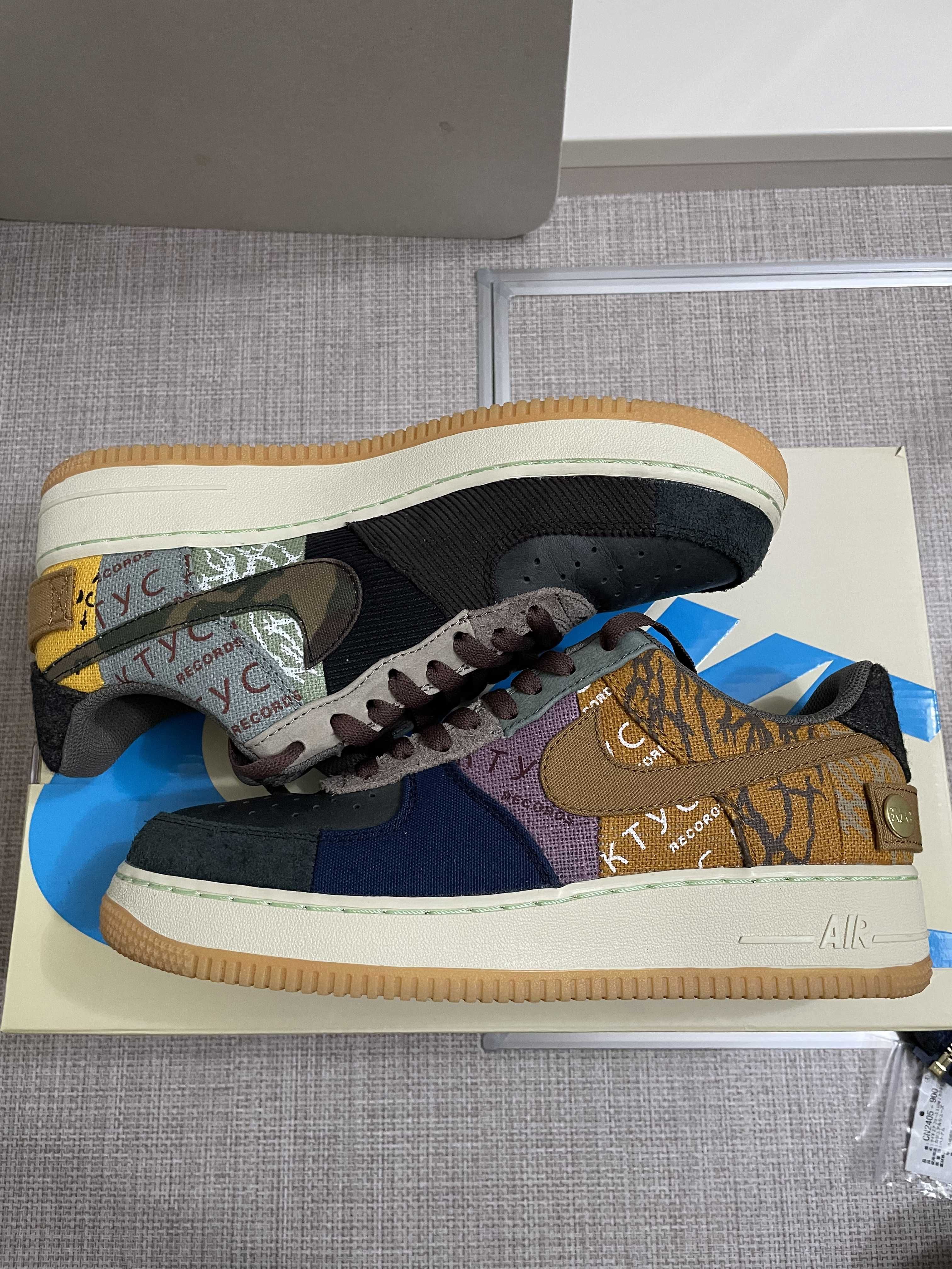 Travis Scott × Nike Air Force 1 Low Cactus Jack "Multi Color"