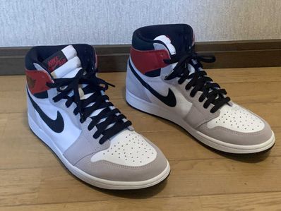 Nike Air Jordan 1 High OG "White/Black/Light Smoke Grey"