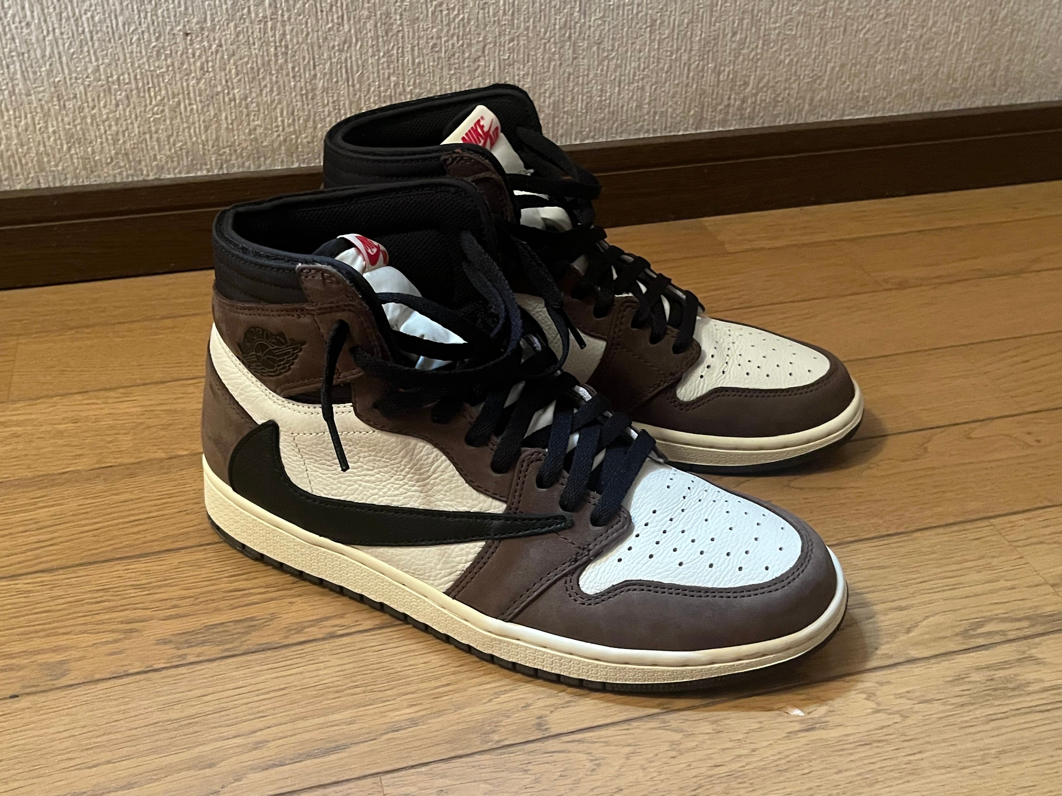 Travis Scott × Nike Air Jordan 1 Retro High OG TS SP "Sail/Dark Mocha"