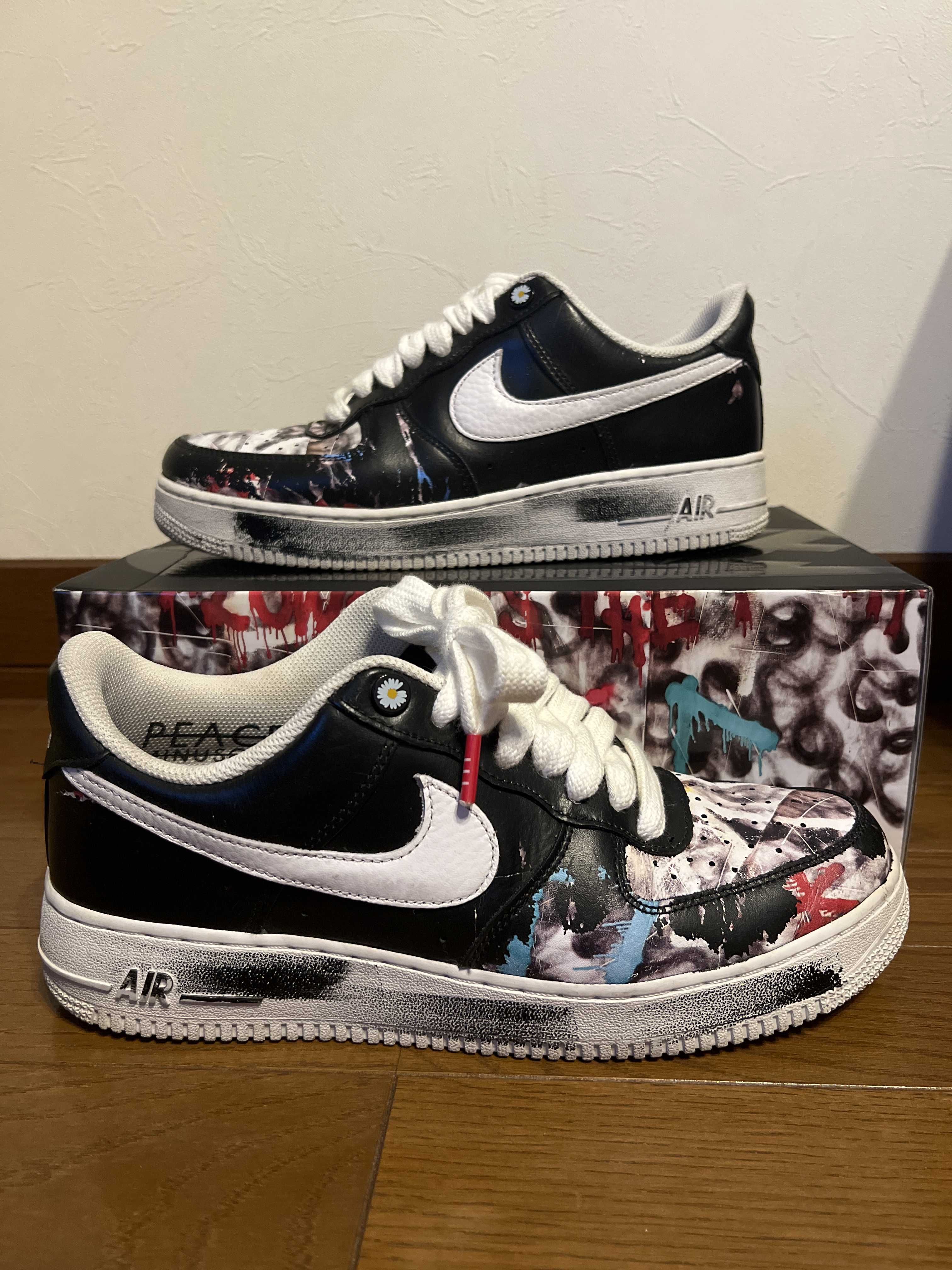 PEACEMINUSONE × Nike Air Force 1 Low Para Noise "Black" / G-DRAGON