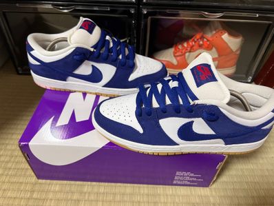 Nike SB Dunk Low "Los Angeles Dodgers/Deep Royal Blue"