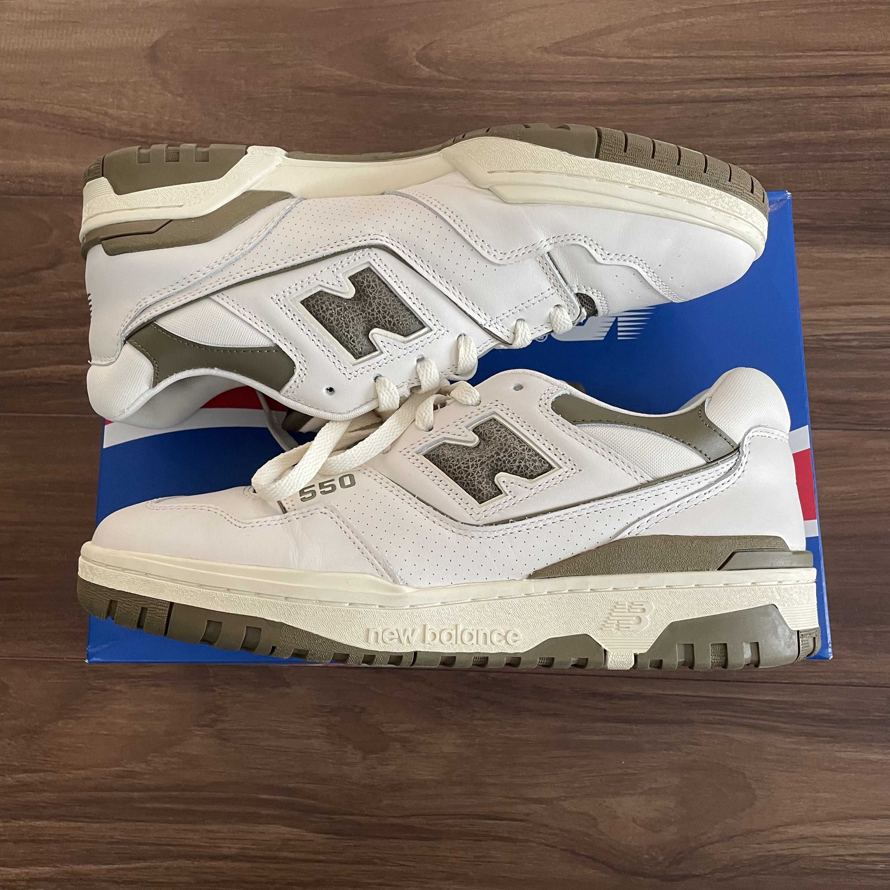 Aime Leon Dore × New Balance 550 "White/Olive"