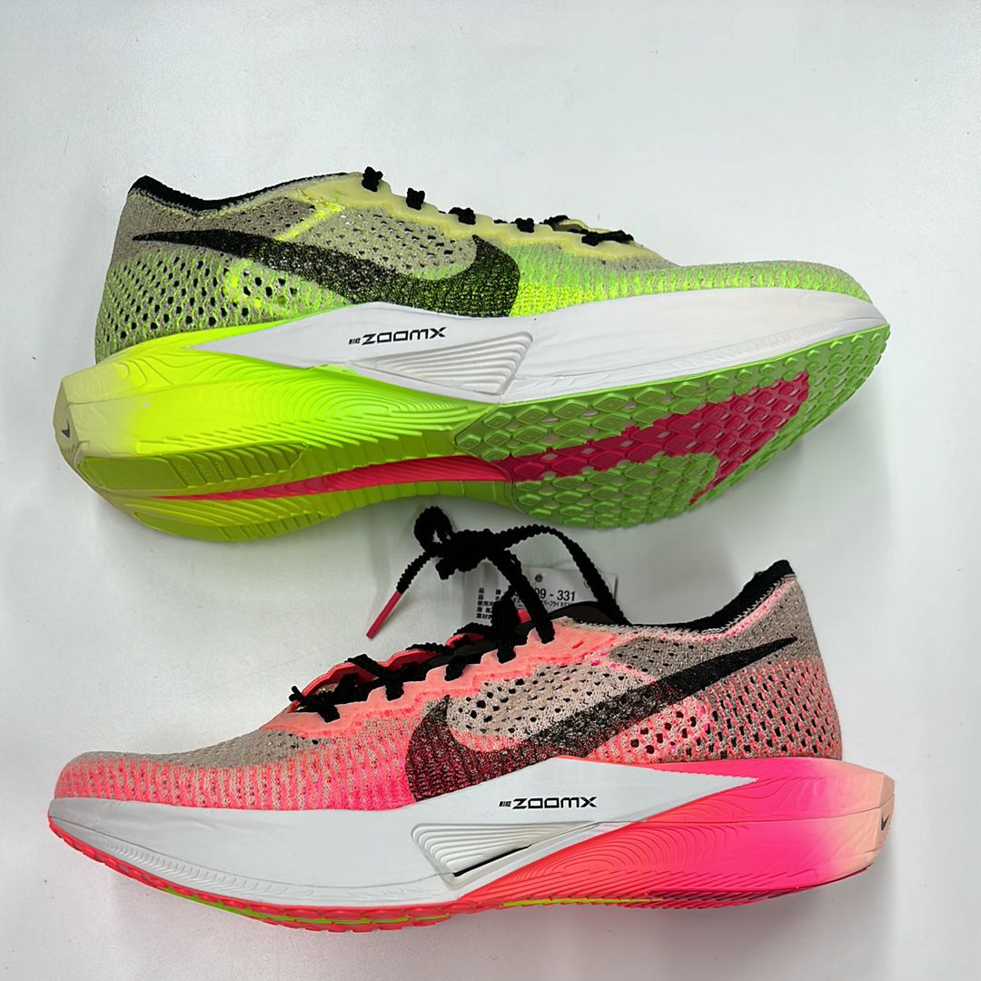 Nike Vaporfly 3 "EKIDEN" "Luminous Green/Crimson Tint/Volt/Black"