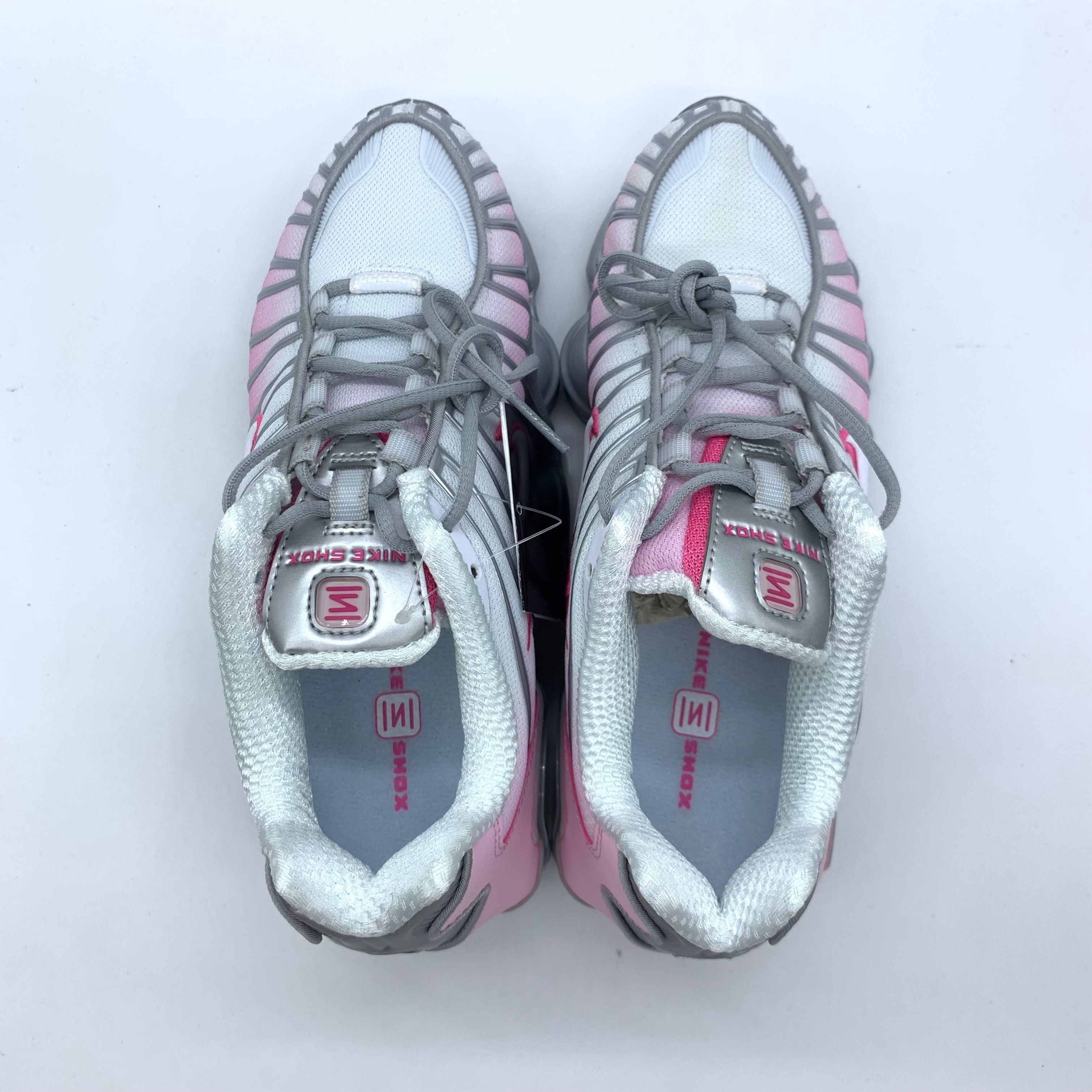 Nike Women's Shox TL "Metallic Platinum/Pinksicle"