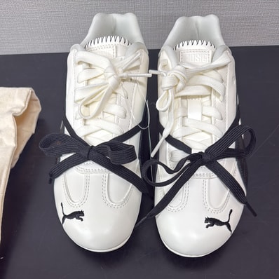 BLACKPINK ROSE × Puma Women's Speedcat LEA "Warm White/PUMA Black"