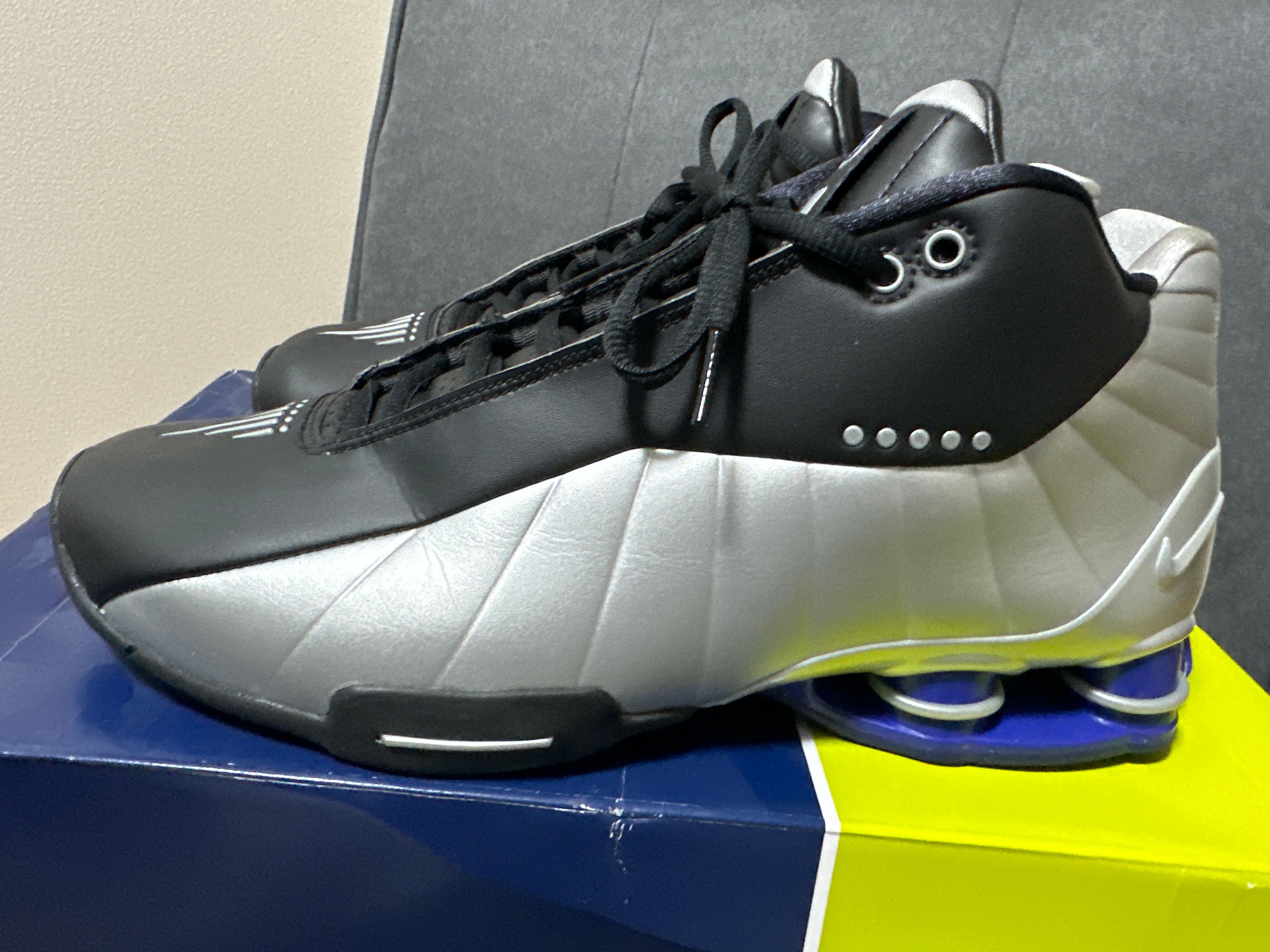 Nike Shox BB4 "Black/Metallic Silver/Lapis"