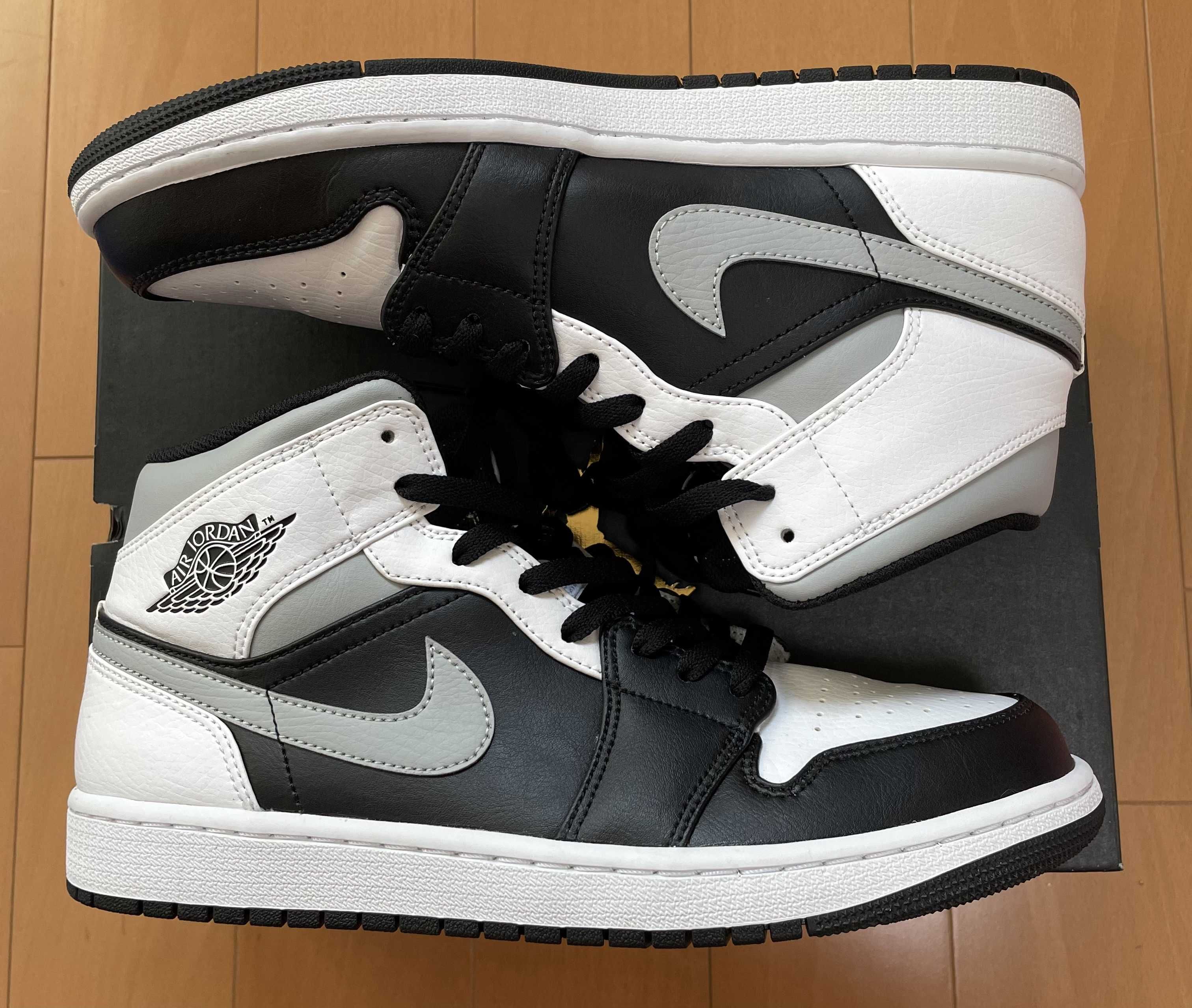 NIKE AIR JORDAN 1 MID "WHITE SHADOW"