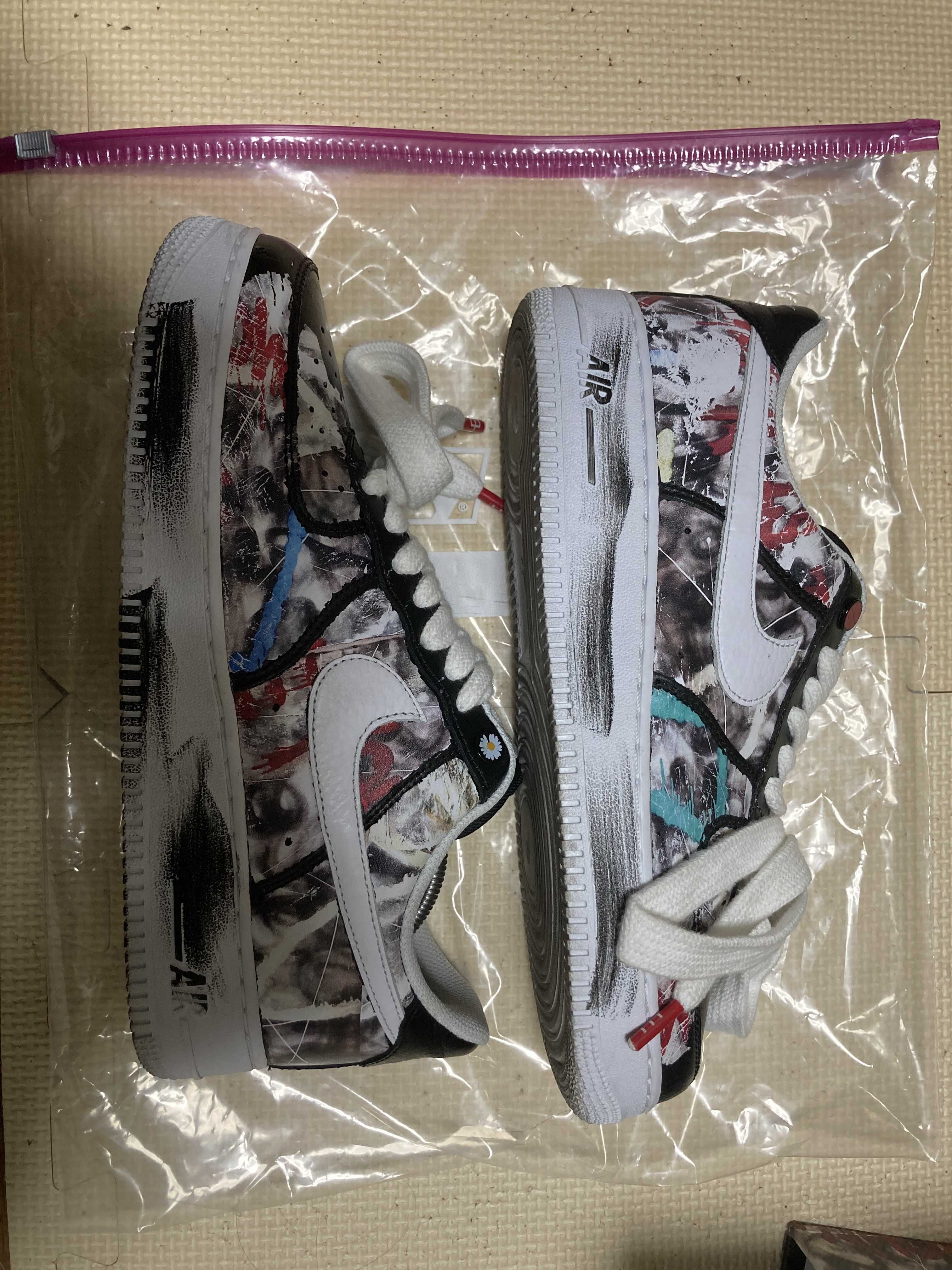 PEACEMINUSONE × Nike Air Force 1 Low Para Noise "Black" / G-DRAGON